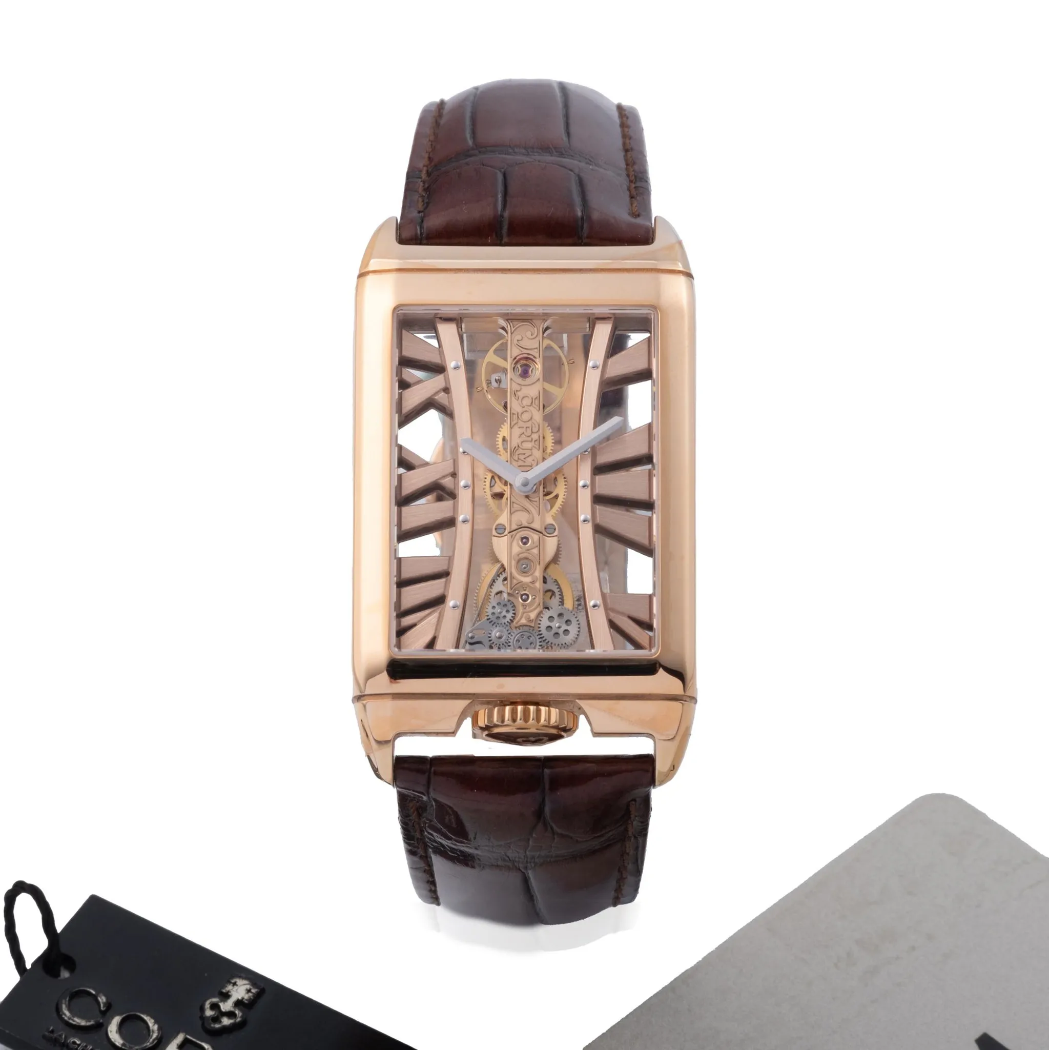 Corum Golden Bridge 113.050.55/0F02 MX55R 42mm Rose gold 4