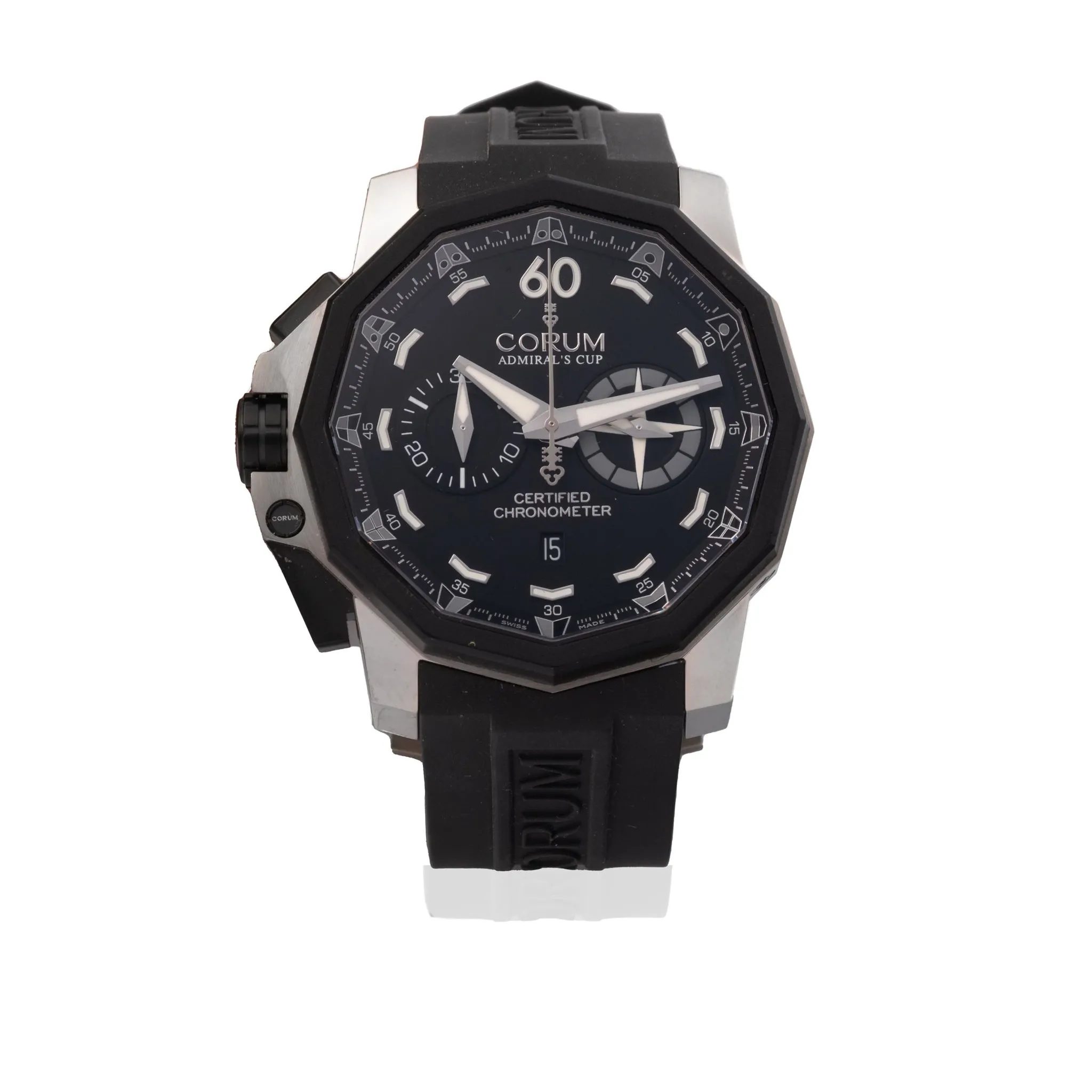 Corum Admiral's Cup 50 LHS 753.231.06/0371-AN12 50mm Titanium and Stainless steel and PVD