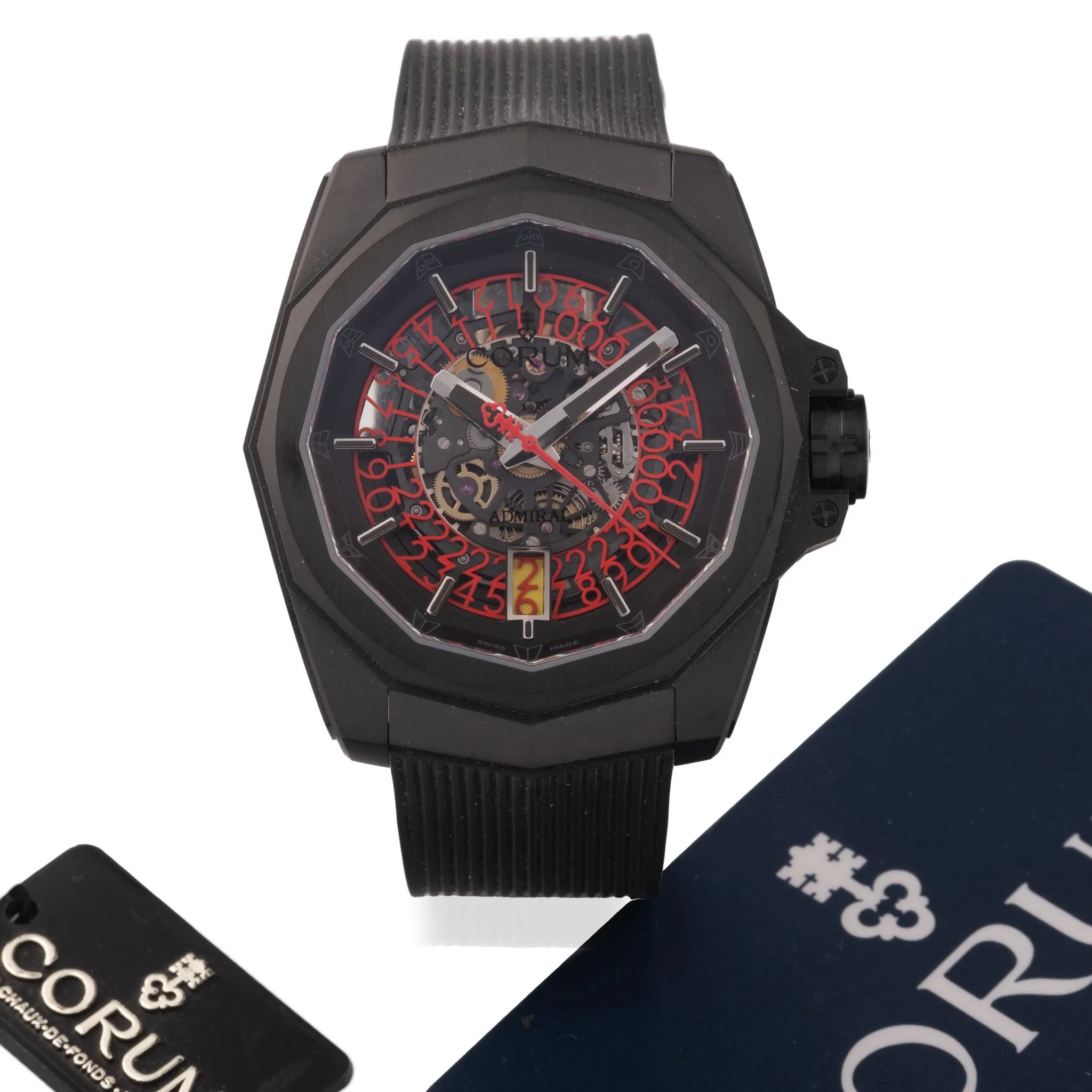 Corum Admiral A082/03685 45mm Titanium Skeletonized 4