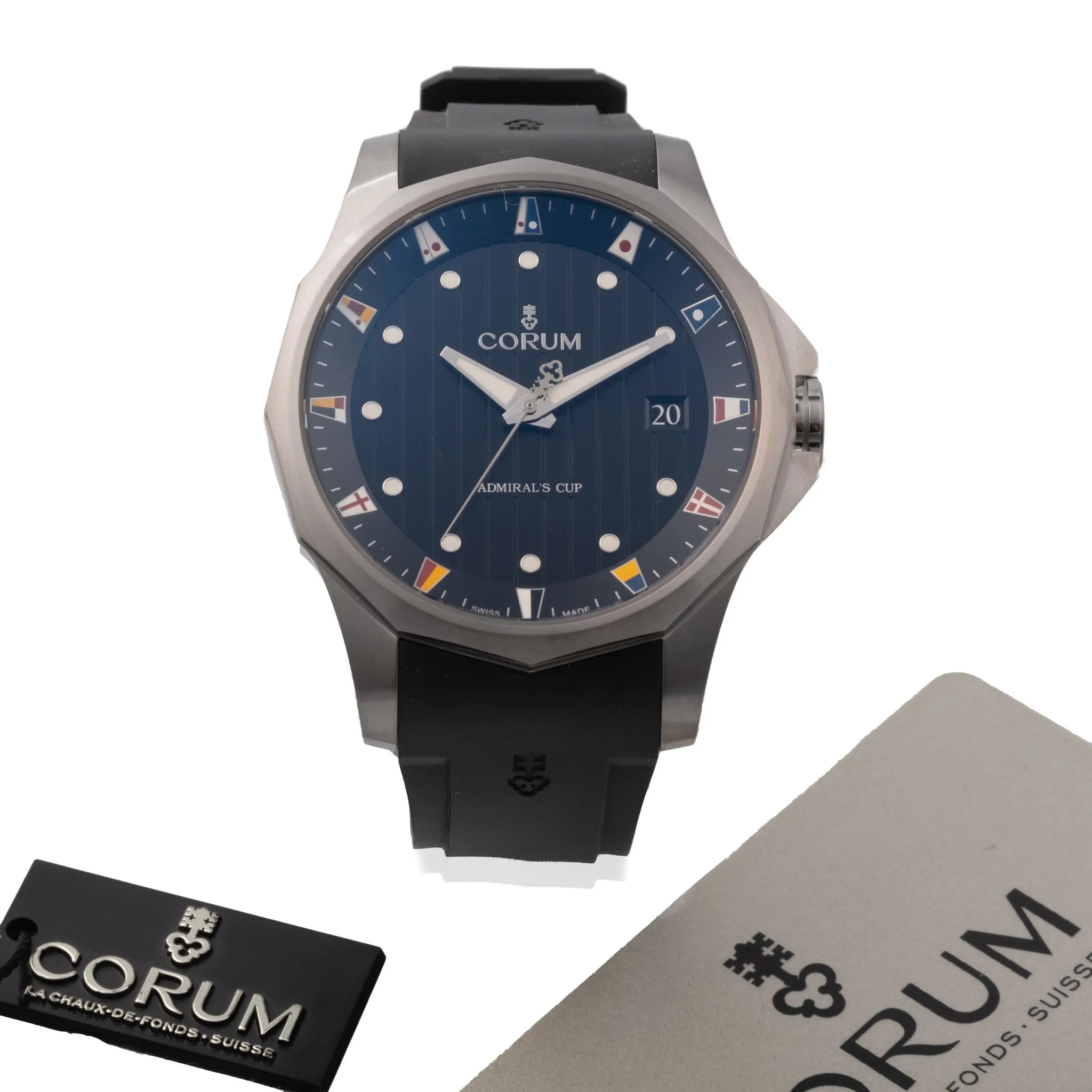 Corum Admiral's Cup 403.100.04/F371AN10 47mm Titanium 4