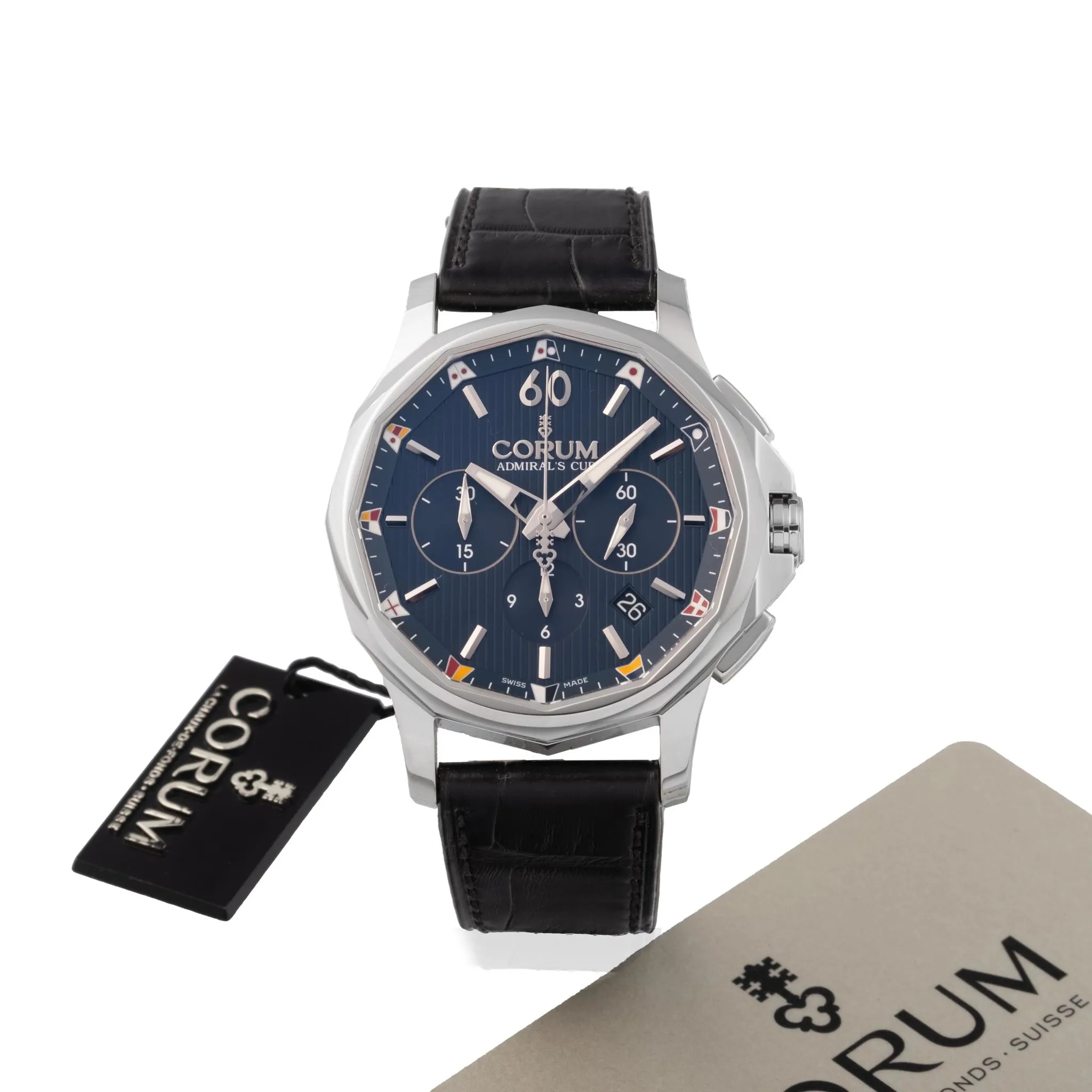 Corum Admiral's Cup Legend 42 Chronograph 984.101.20/0F01 AB20 42mm Stainless steel 4