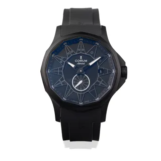 Corum Admiral 42 Full Black 395.111.98/F371BL12 Stainless steel and PVD