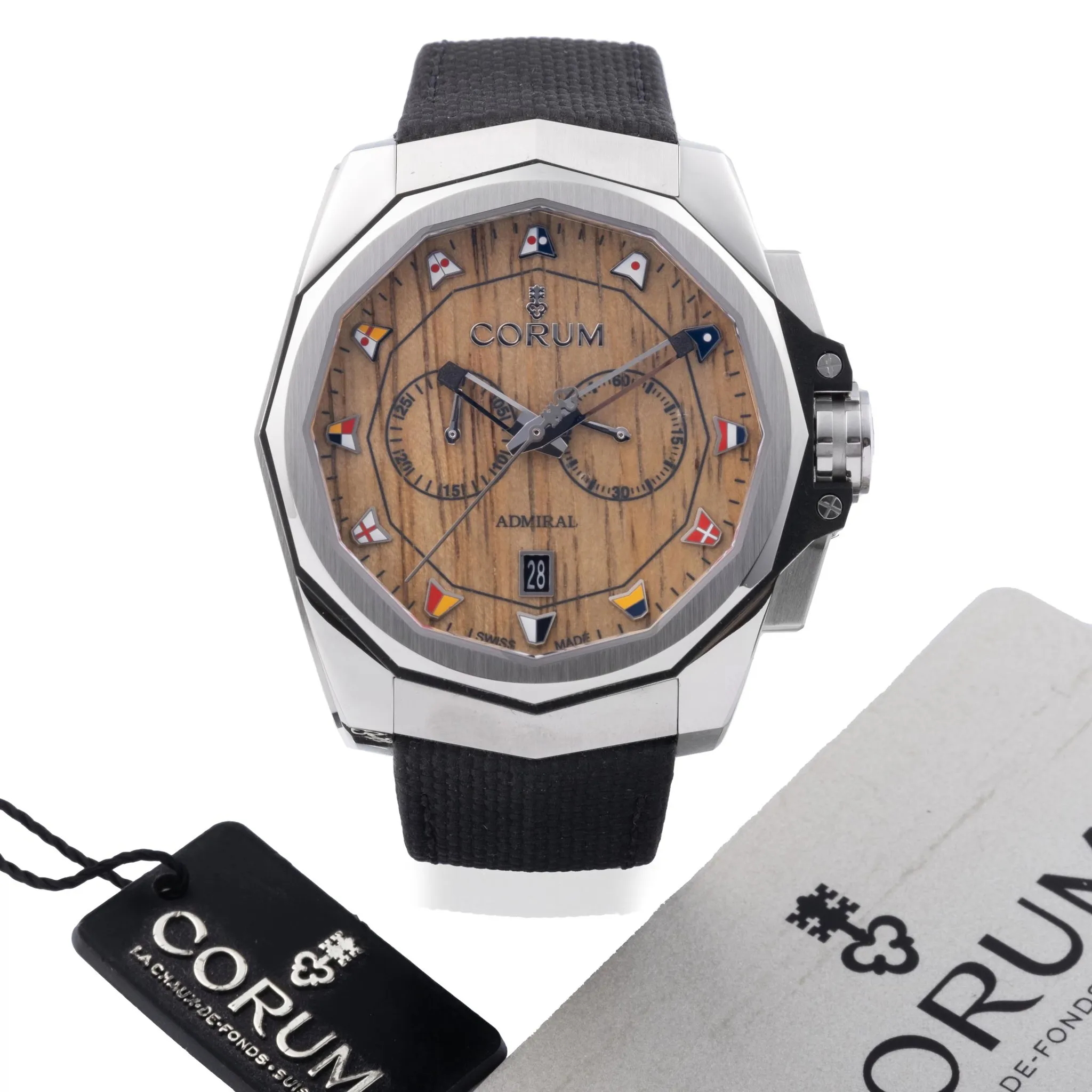 Corum Admiral 116.101.20F249 AW02 45mm Stainless steel 4