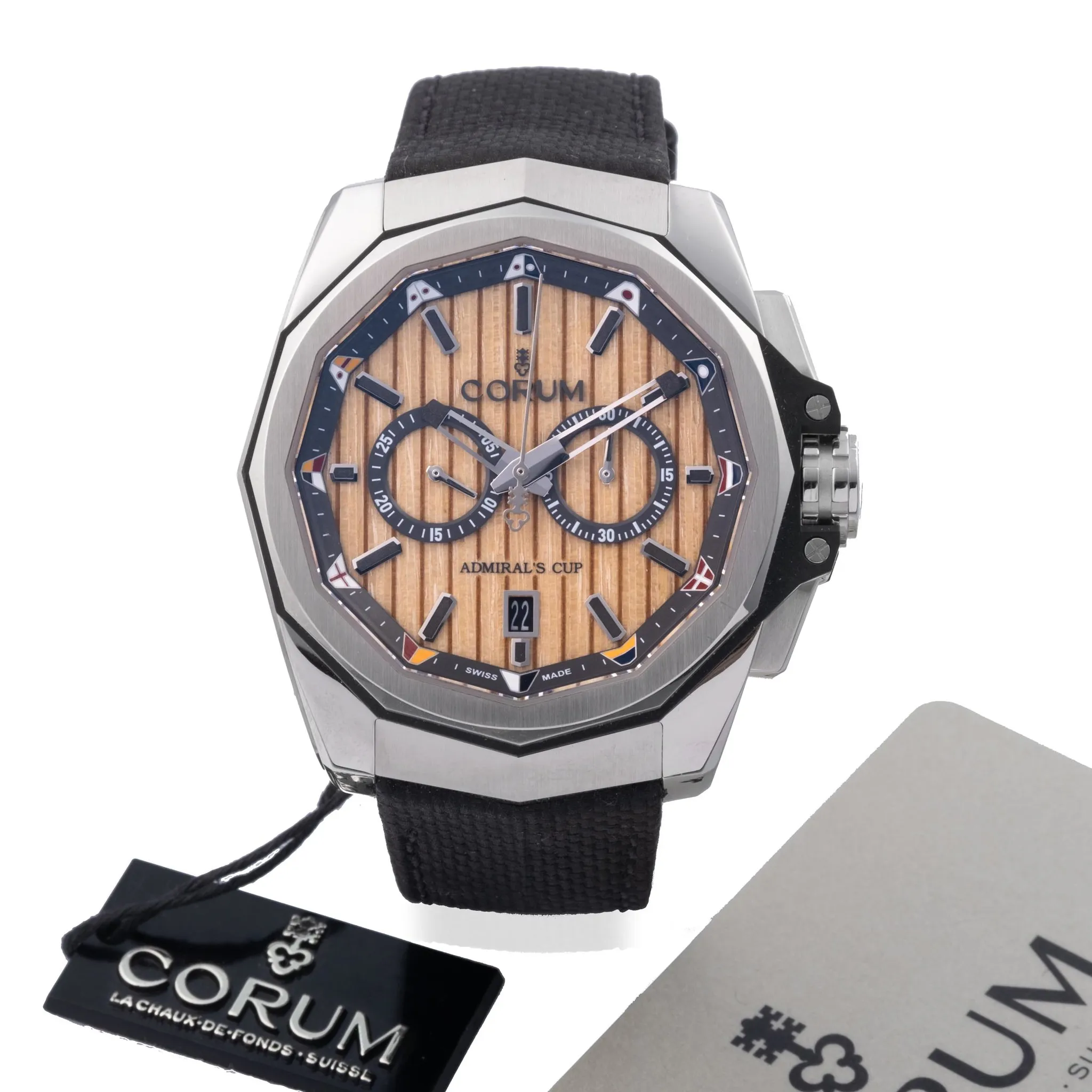 Corum Admiral's Cup 116.101.20F249 AW02 45mm Stainless steel 4