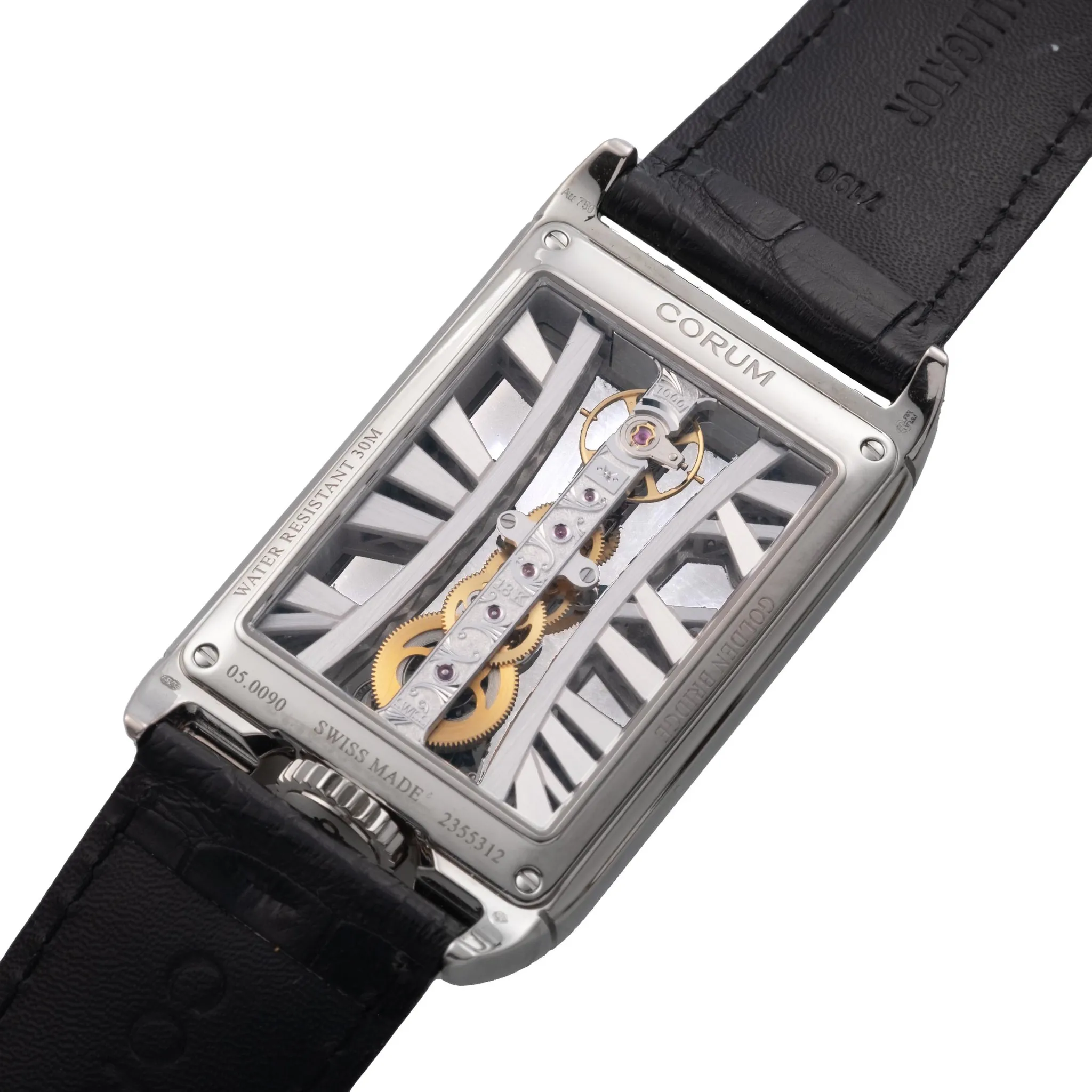 Corum Golden Bridge 113.050.59/0F01MX59G 29mm White gold 3