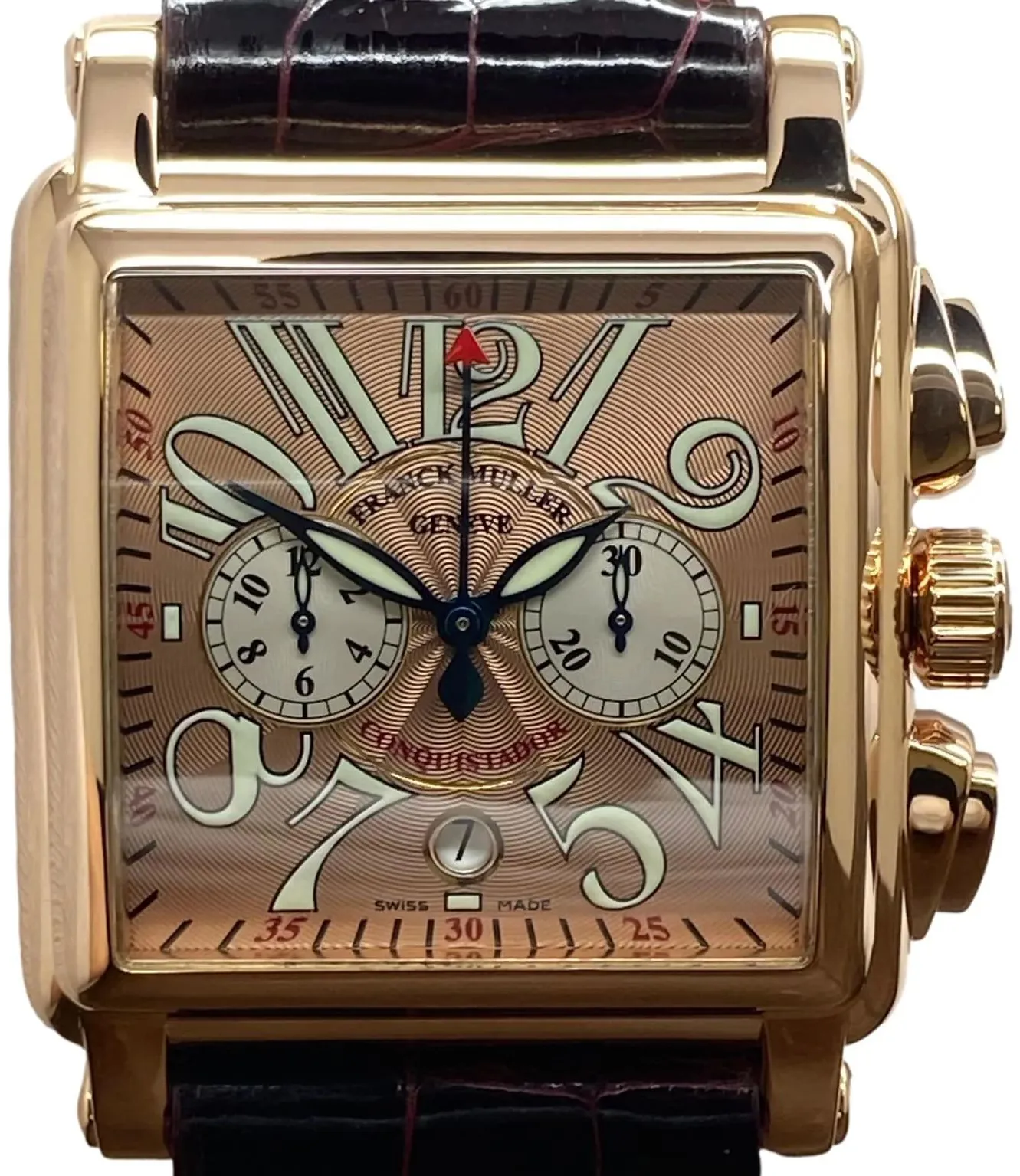 Franck Muller Conquistador Cortez 10000CC 41mm Rose gold Bronze