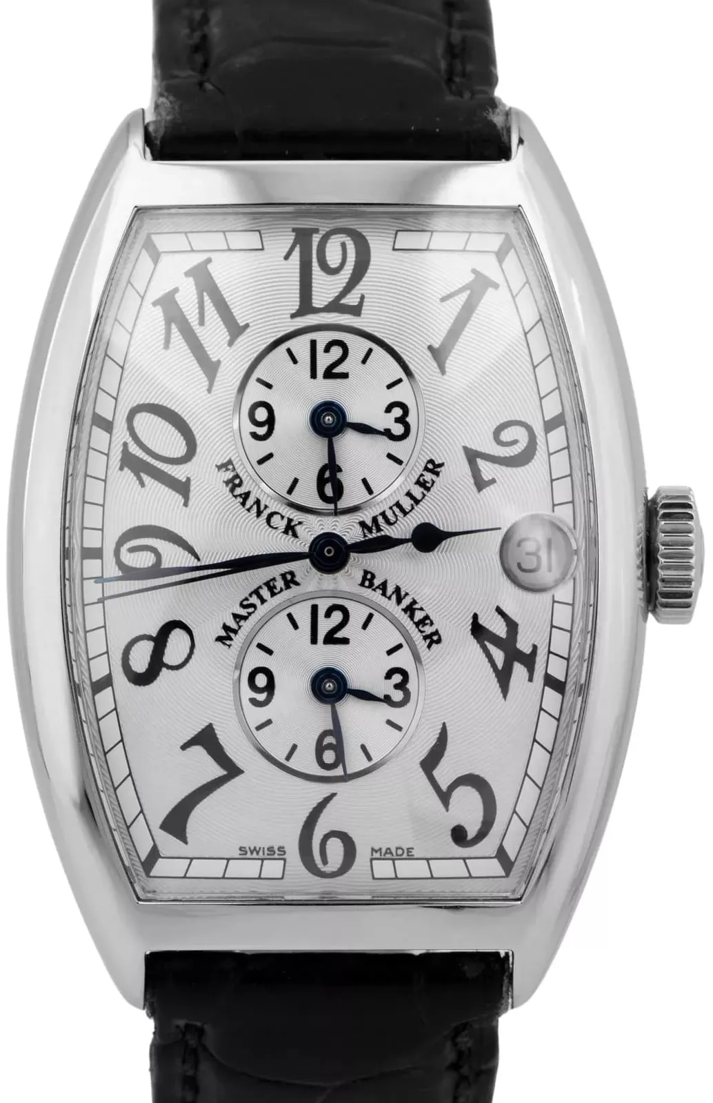 Franck Muller Master Banker 5850 MB 45mm Stainless steel Silver