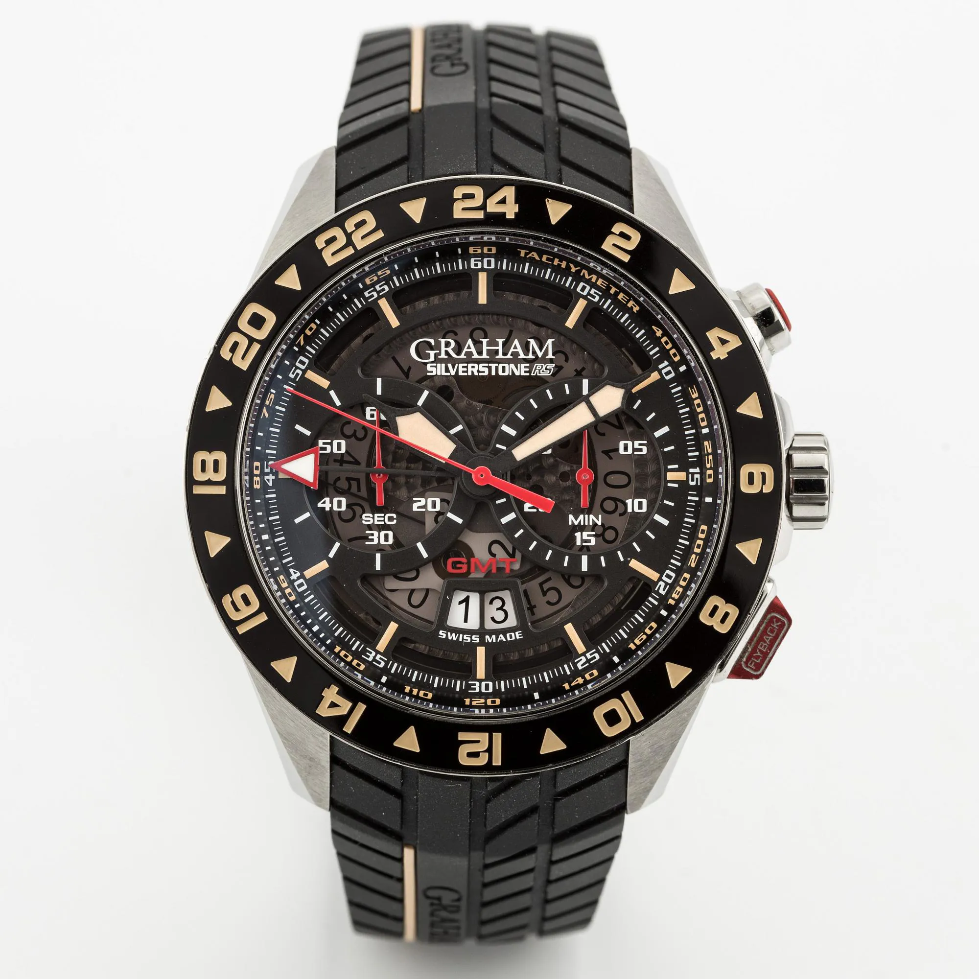 Graham Silverstone RS 2STDC.B08A 46mm Stainless steel