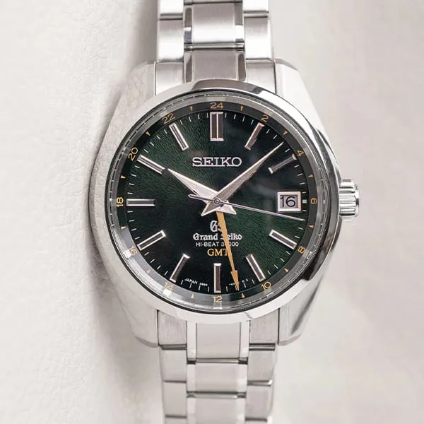 Grand Seiko Hi-Beat SBGJ005 40mm Stainless steel Green