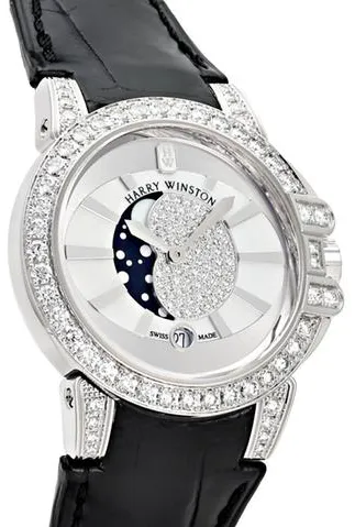 Harry Winston Ocean 36mm White gold Mother-of-pearl 2