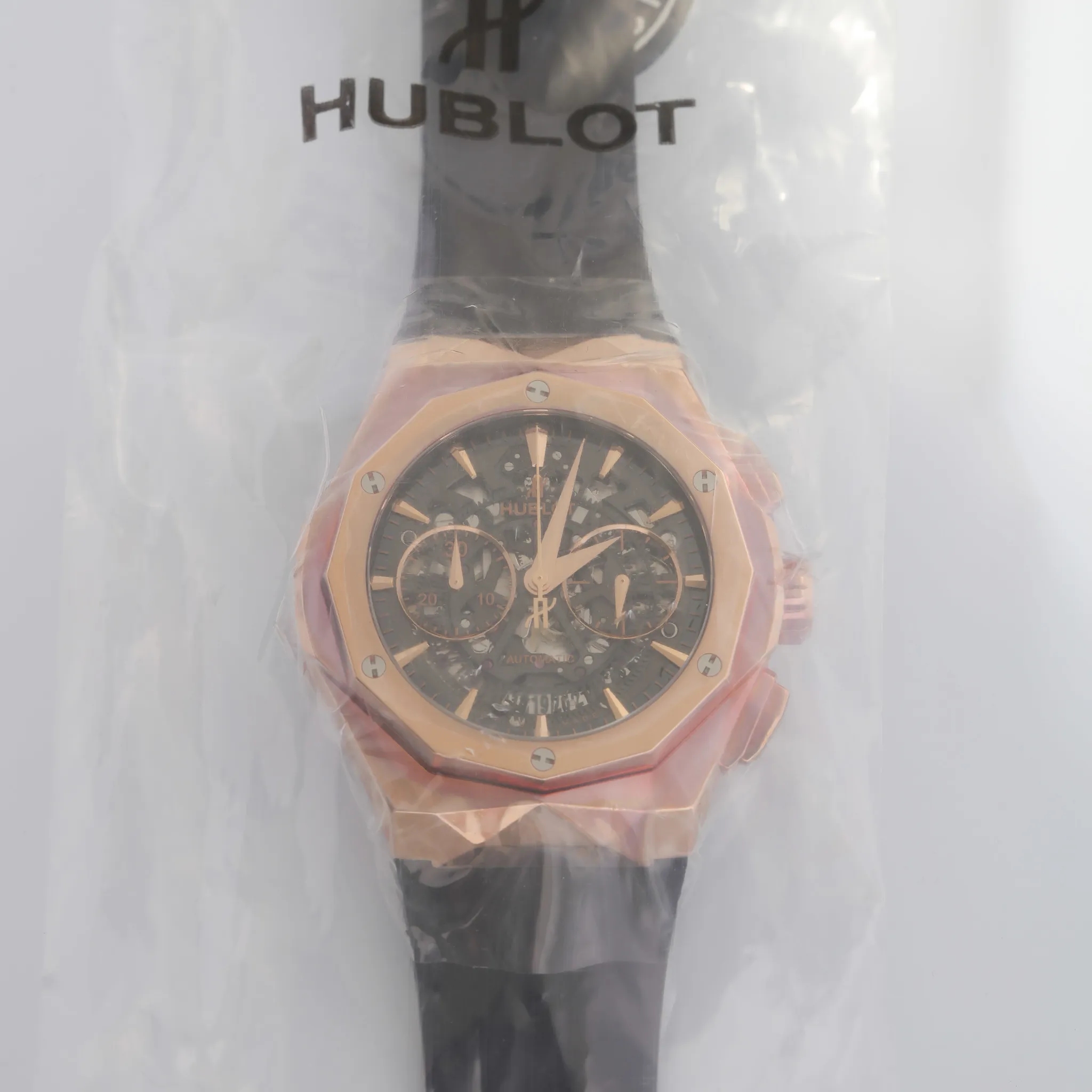 Hublot Classic Fusion Aerofusion 525.OX.0180.RX.ORL18 45mm Rose gold Skeletonized