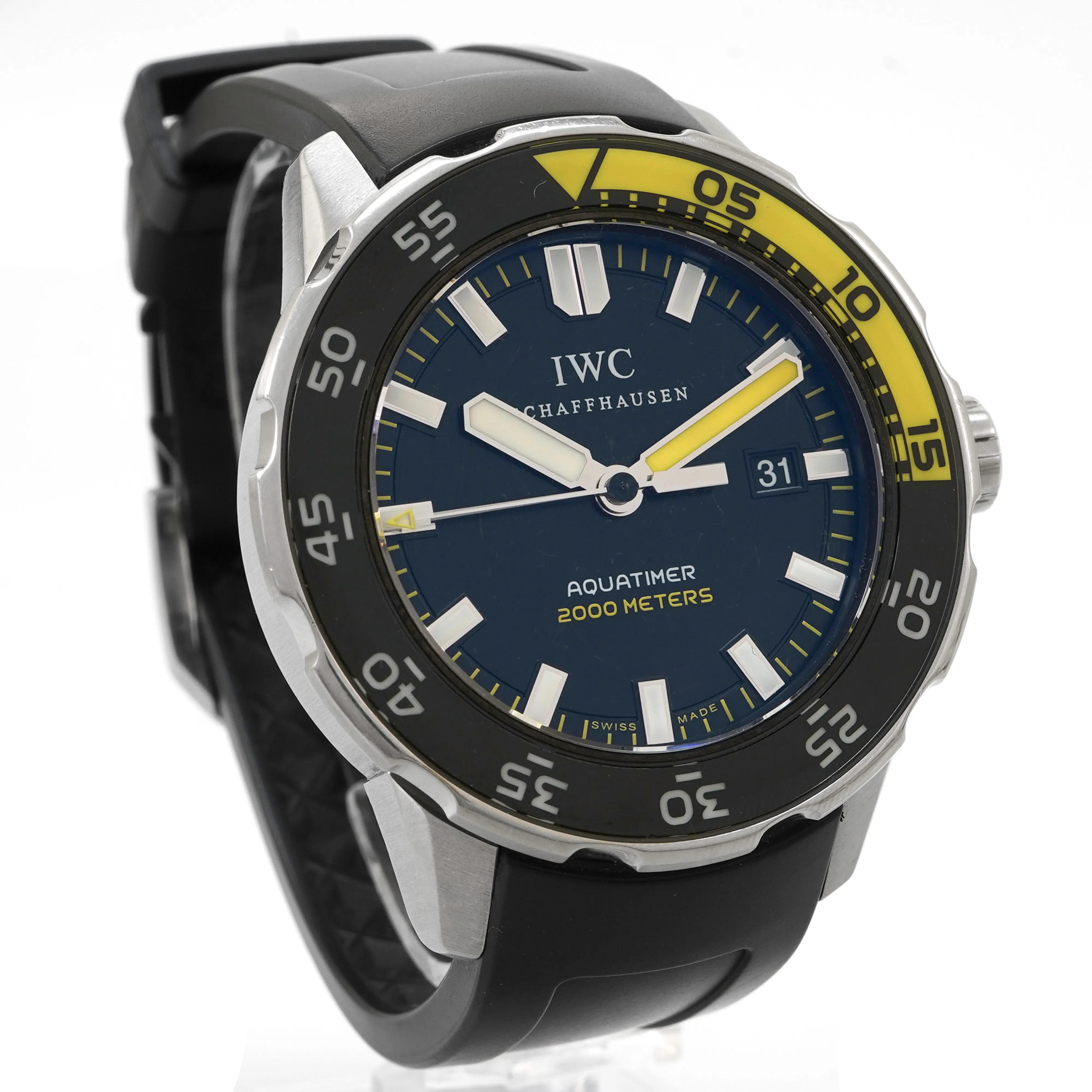 IWC Aquatimer Automatic 2000 IW356810 45.5mm Stainless steel Black 2