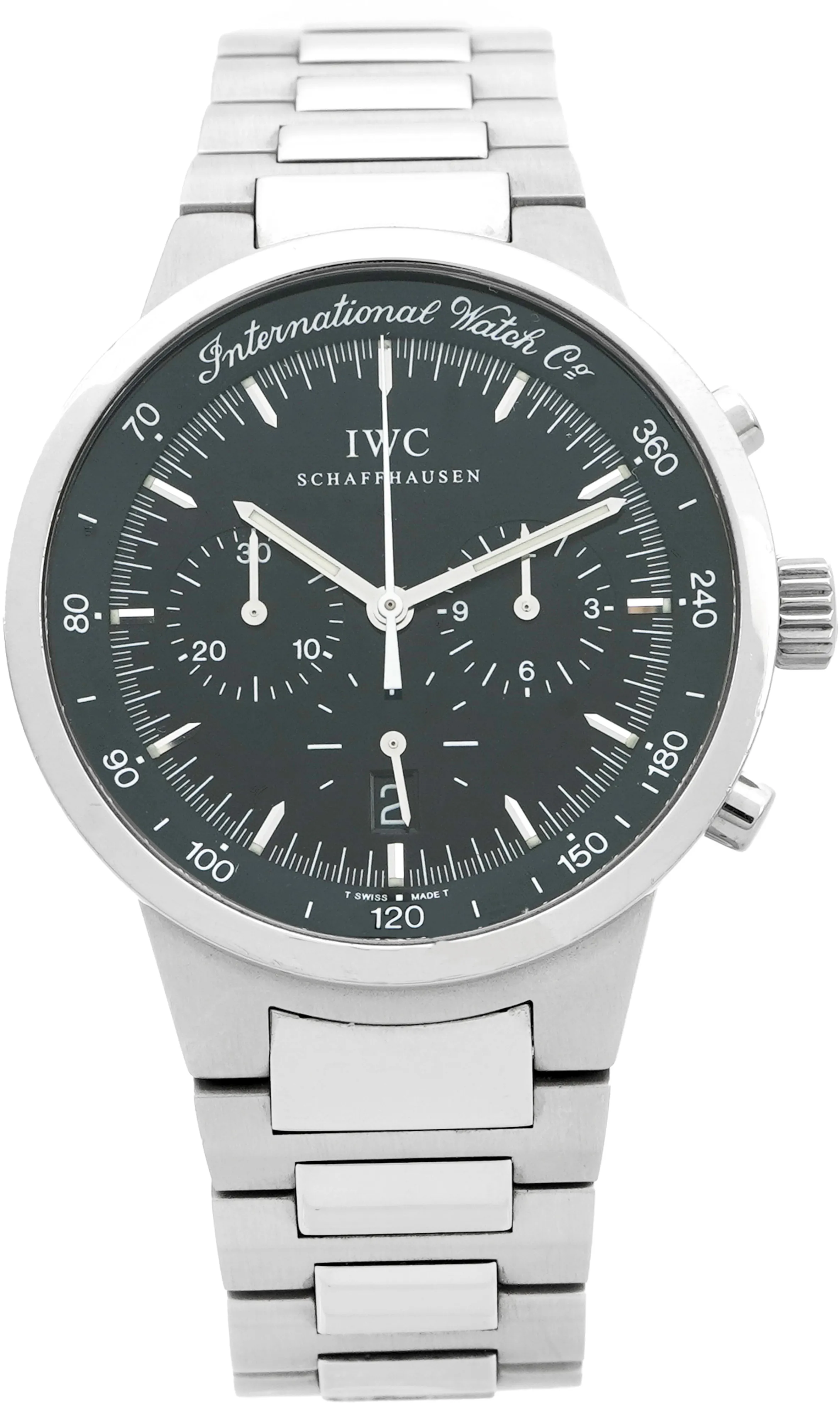 IWC GST Aquatimer IW3727-02 37mm Stainless steel Black