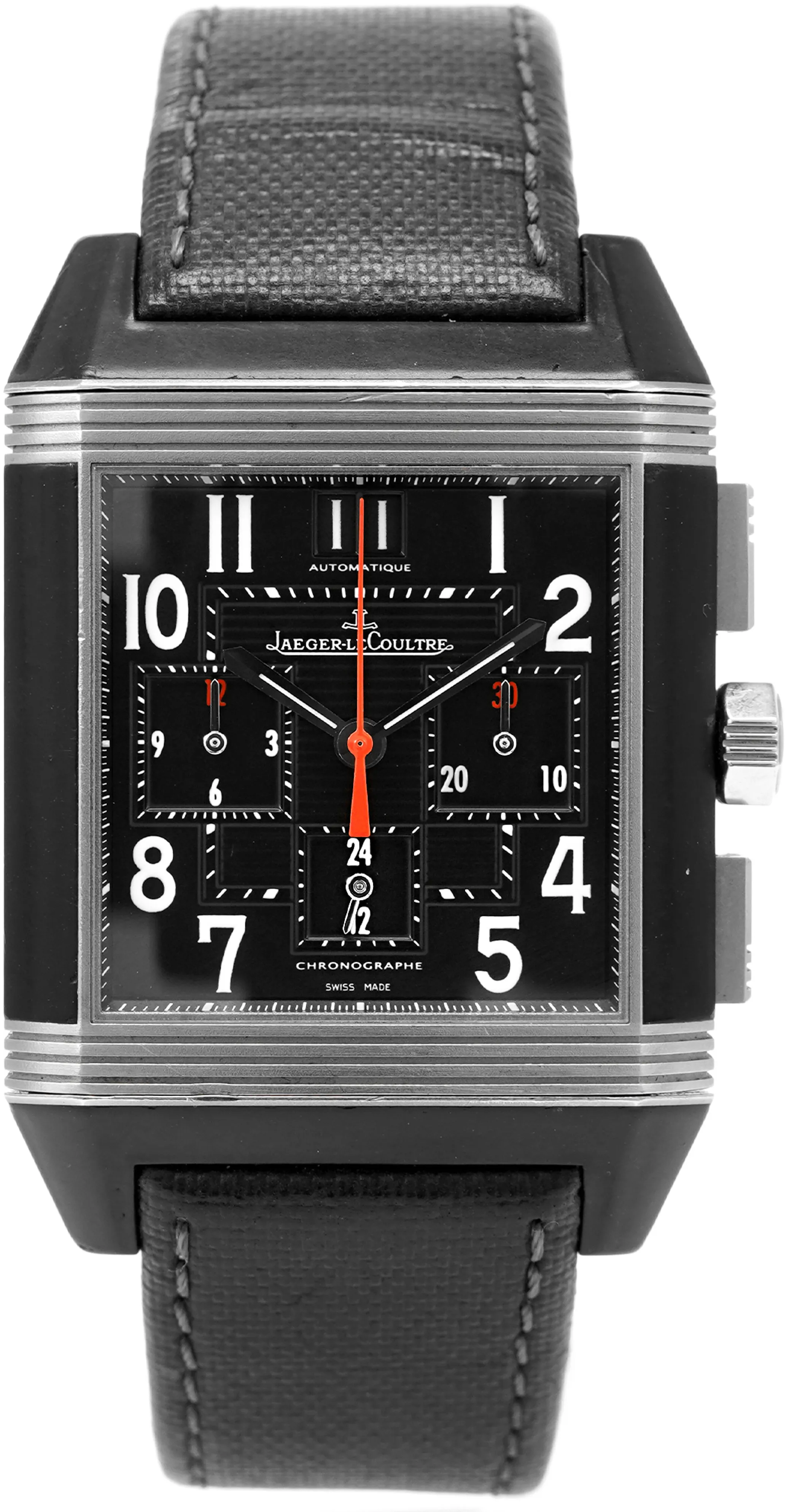 Jaeger-LeCoultre Reverso Squadra Chronograph GMT Q701847C 35mm DLC