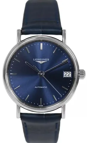 Longines Présence L4.322.4.92.2 30mm Stainless steel Blue