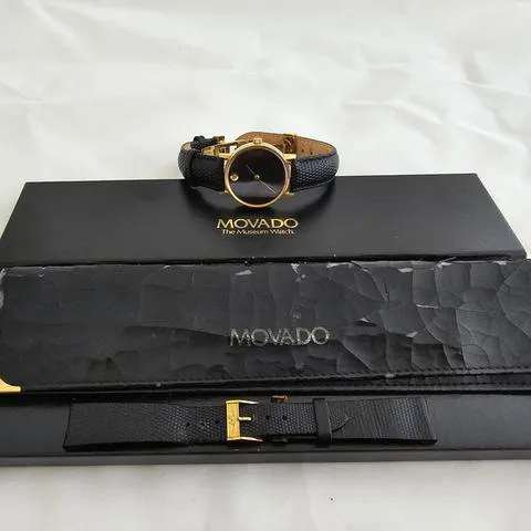 Movado Museum 32mm Yellow gold Black 6