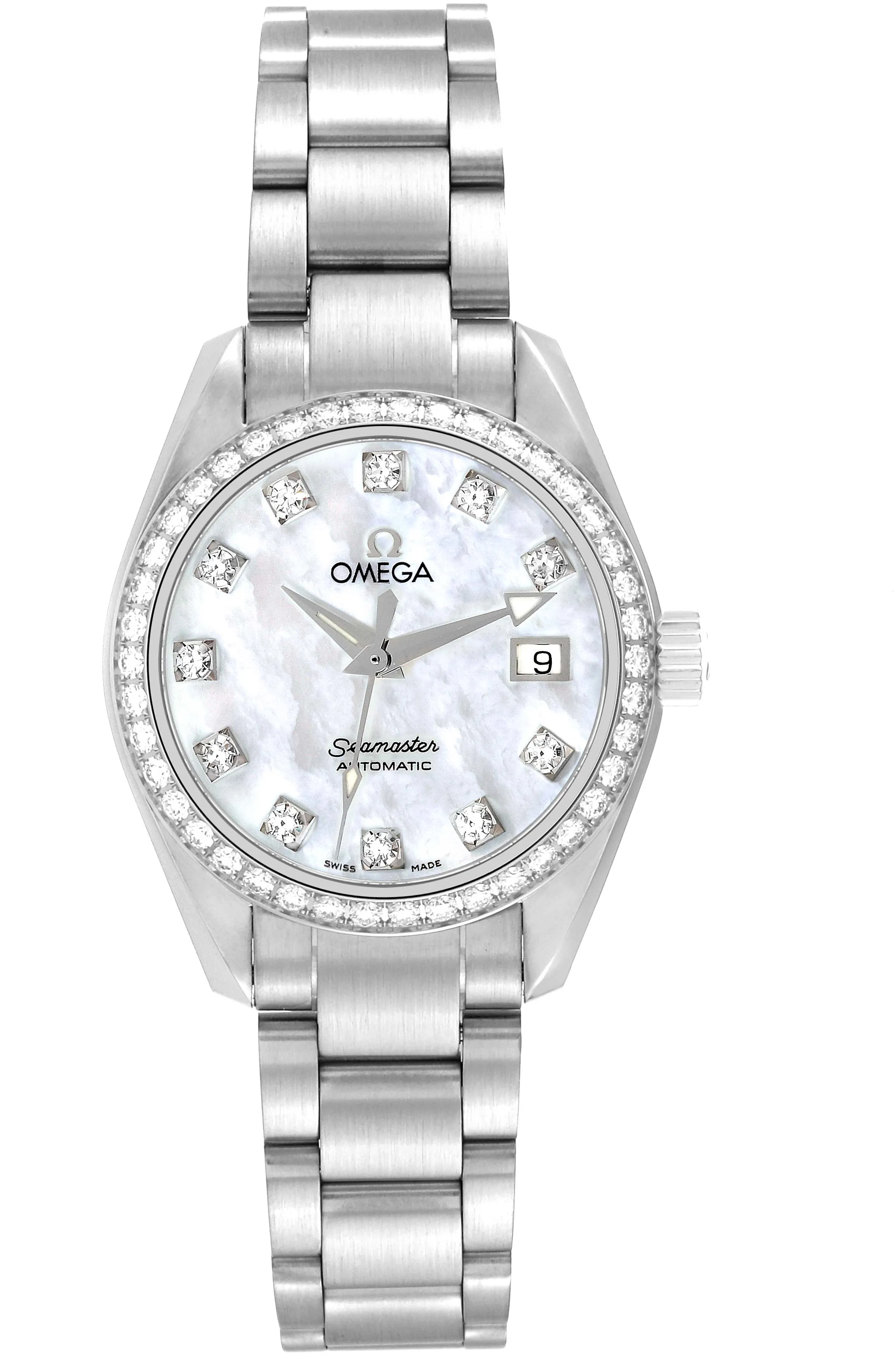 Omega Aqua Terra 2565.75.00 29.2mm Stainless steel Mother-of-pearl
