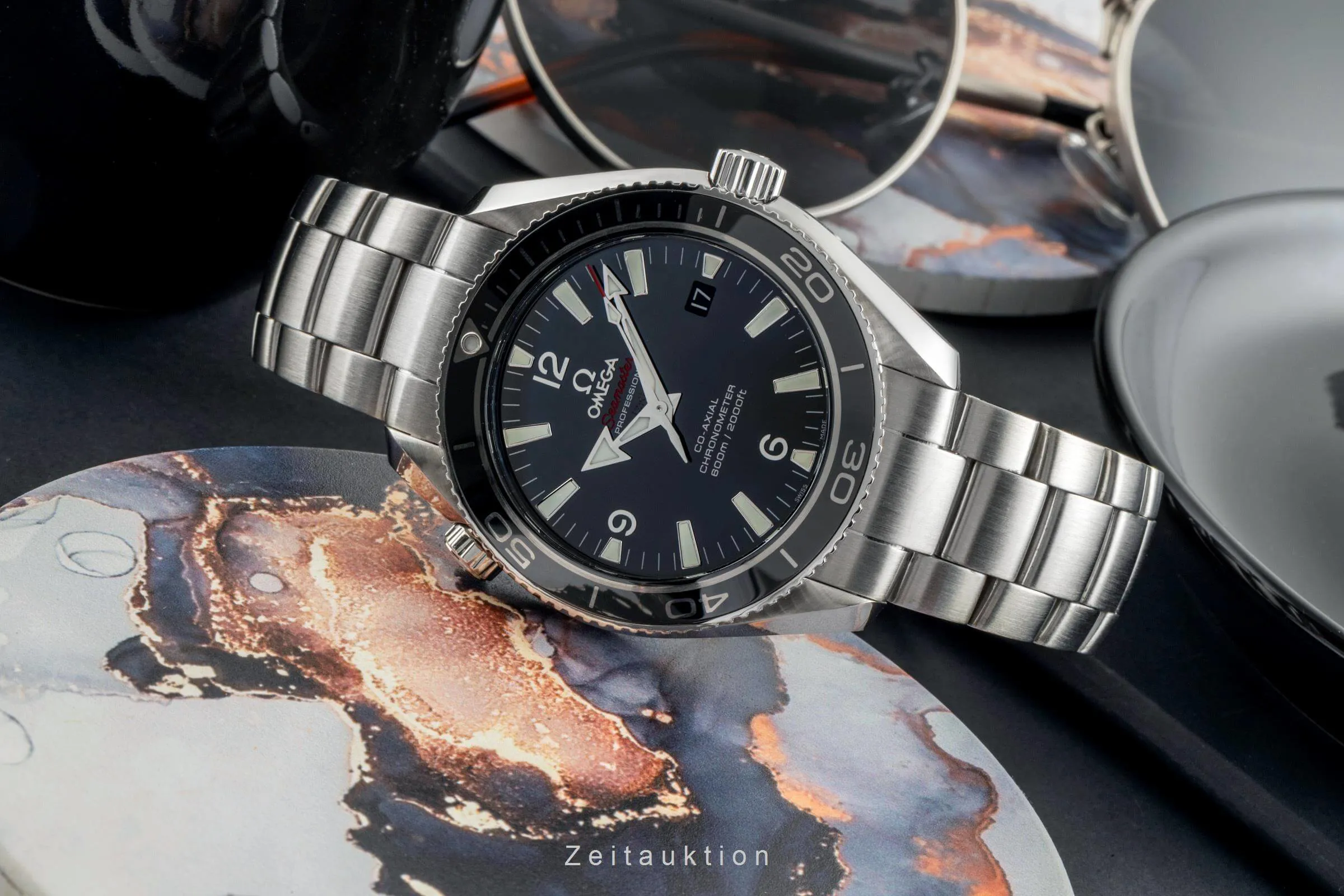 Omega Seamaster Planet Ocean 222.30.42.20.01.001 42mm Stainless steel Black 3