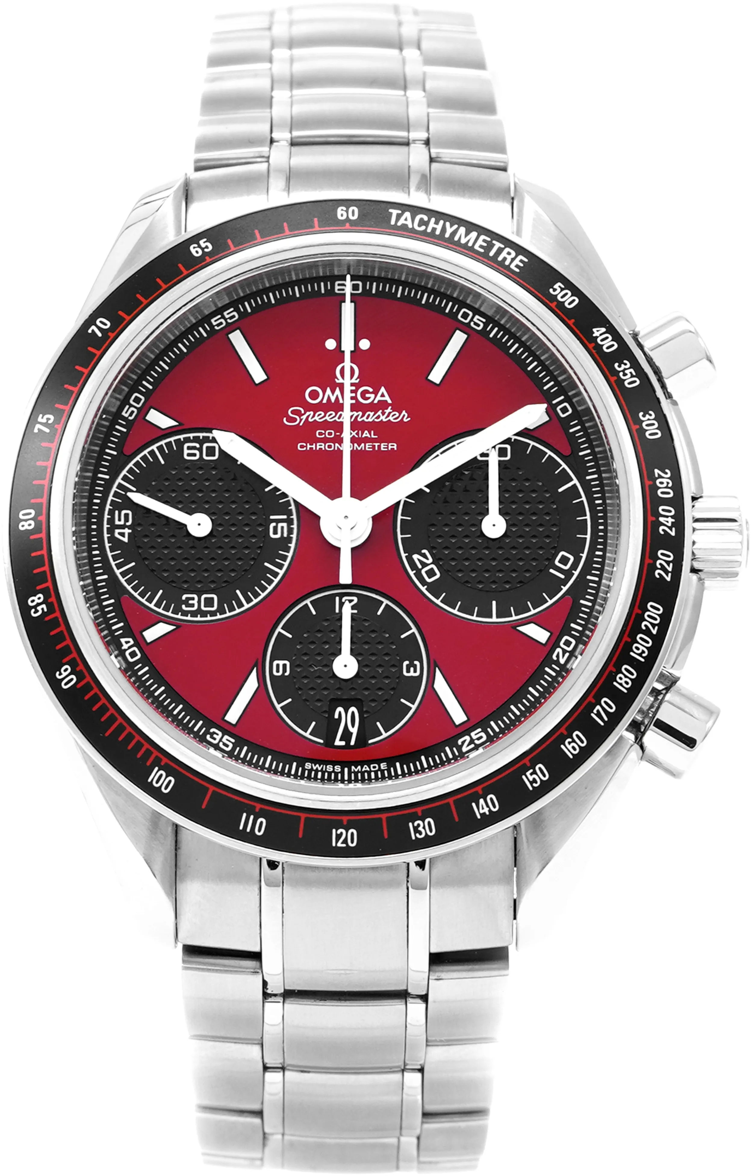 Omega Speedmaster Racing 326.30.40.50.11.001 40mm Stainless steel Red