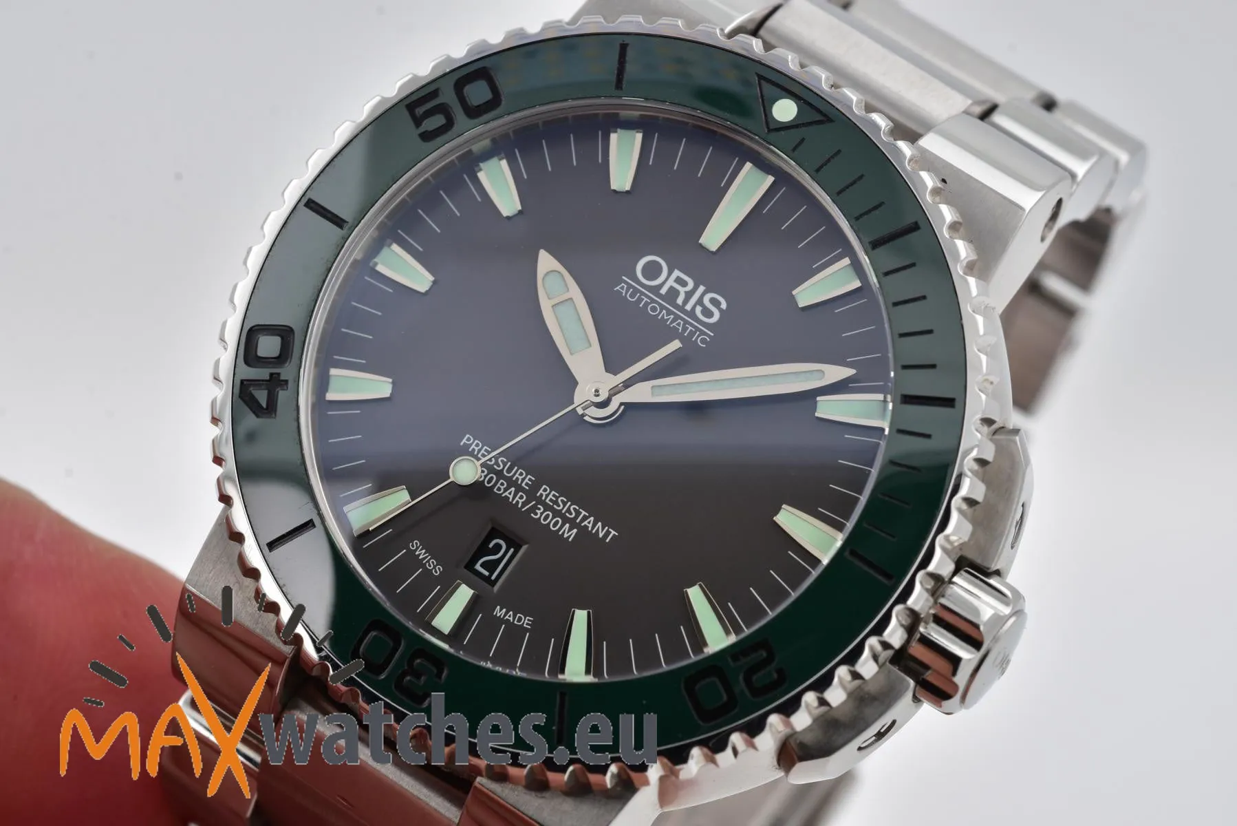 Oris Aquis 01 733 7653 4157-07 8 26 01PEB 43.5mm Stainless steel Gray 9