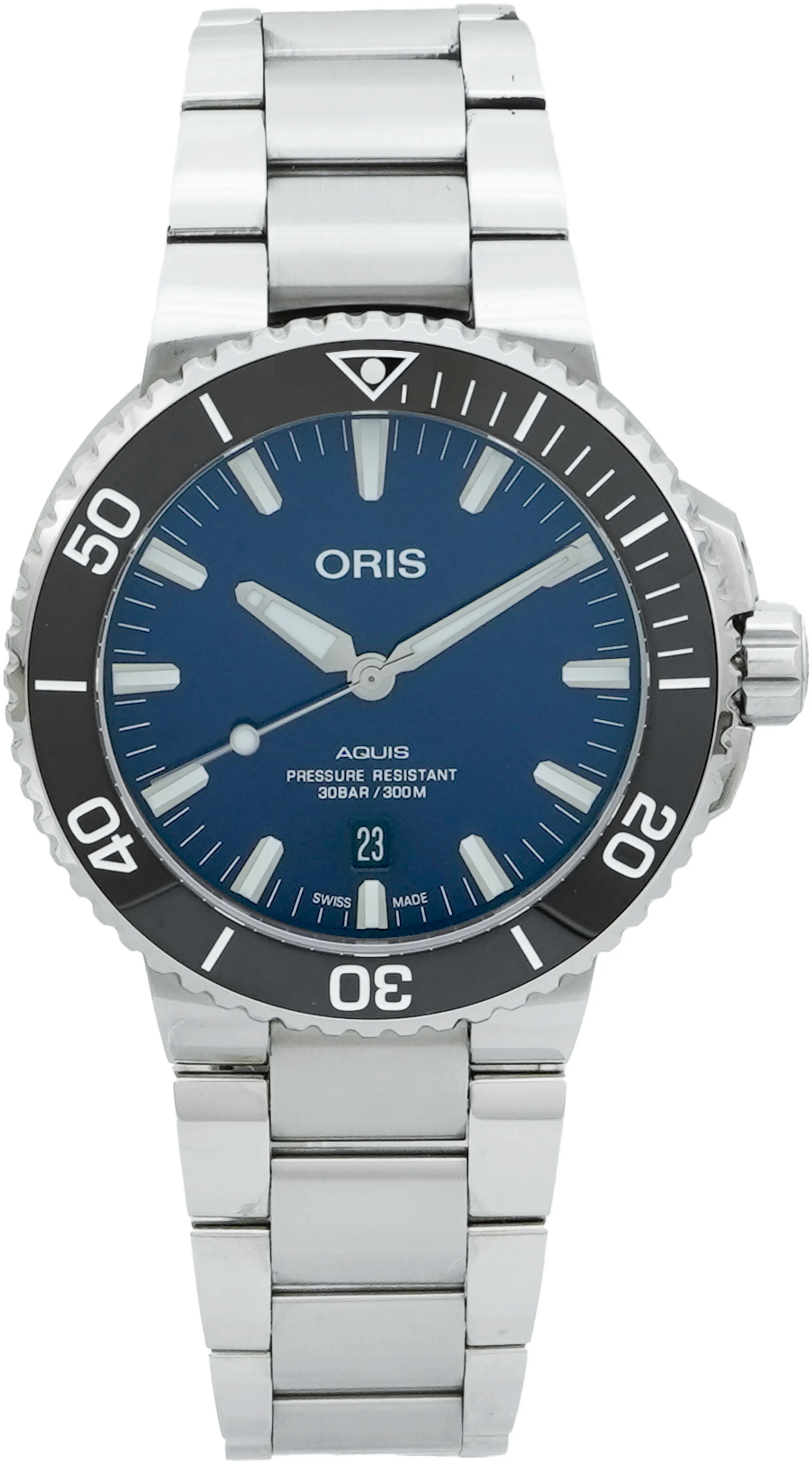 Oris Aquis 01 733 7730 4135-07 8 24 05PEB 43.5mm Stainless steel Blue