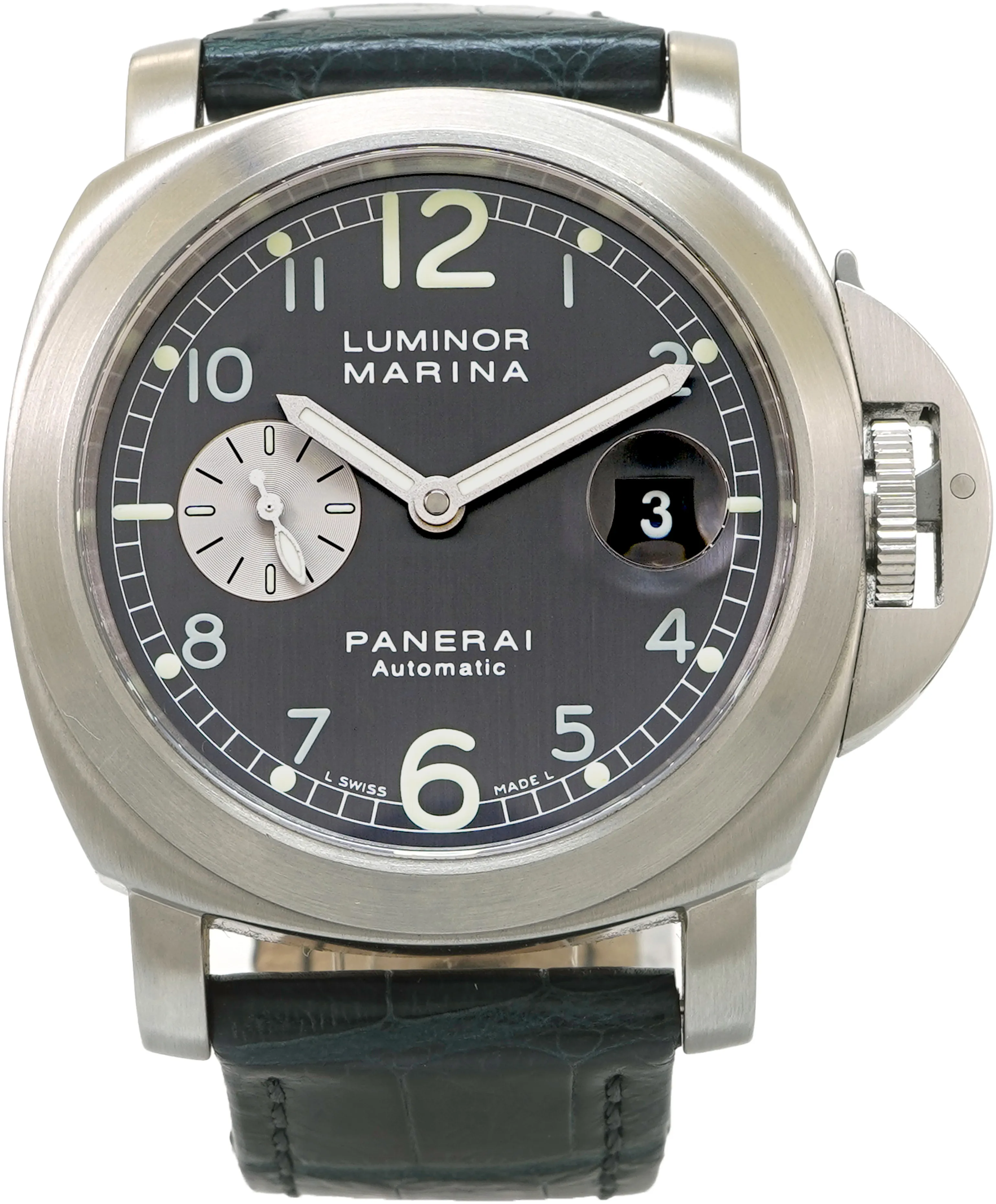 Panerai Luminor PAM 00086 44mm Stainless steel Blue