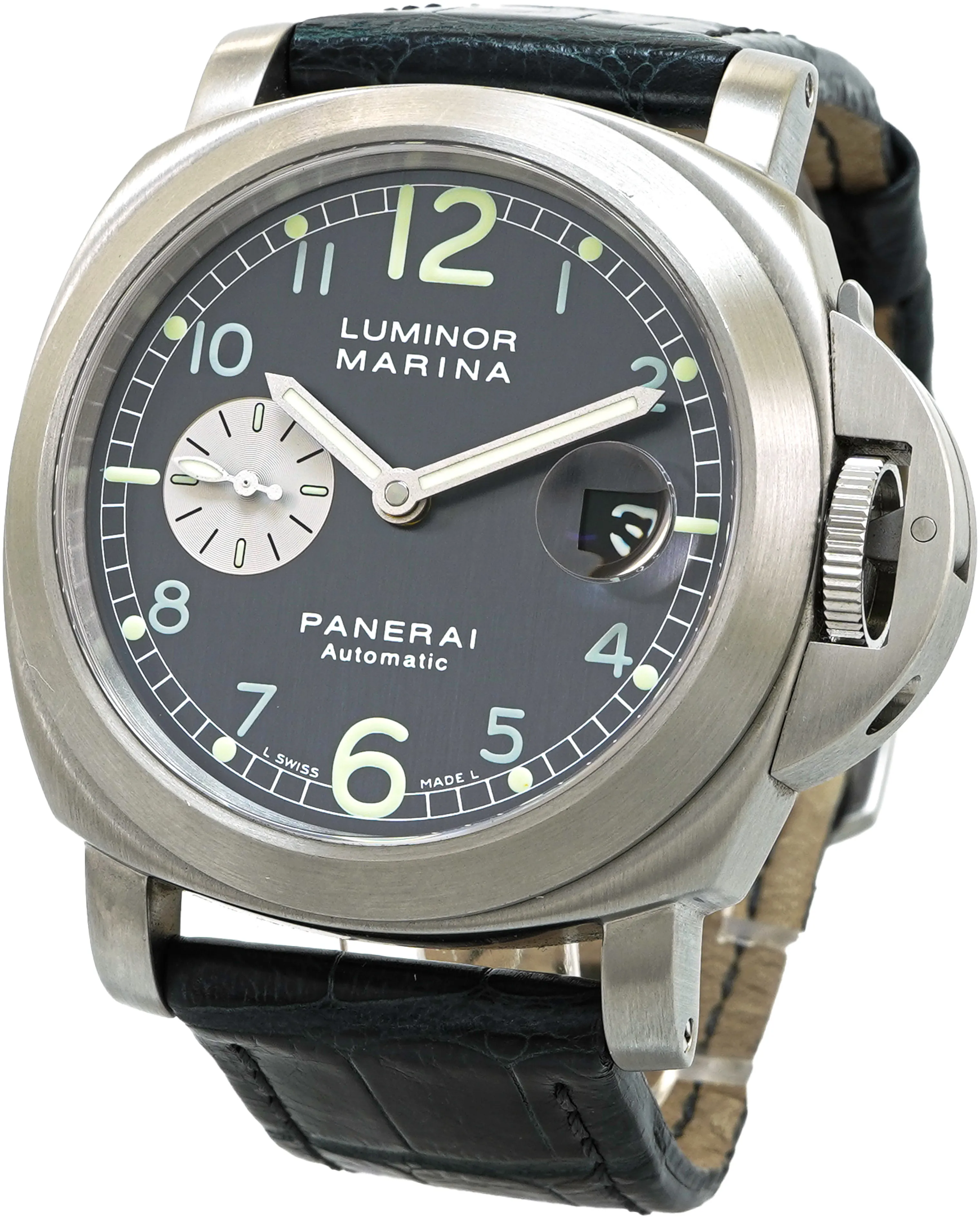 Panerai Luminor PAM 00086 44mm Stainless steel Blue 1