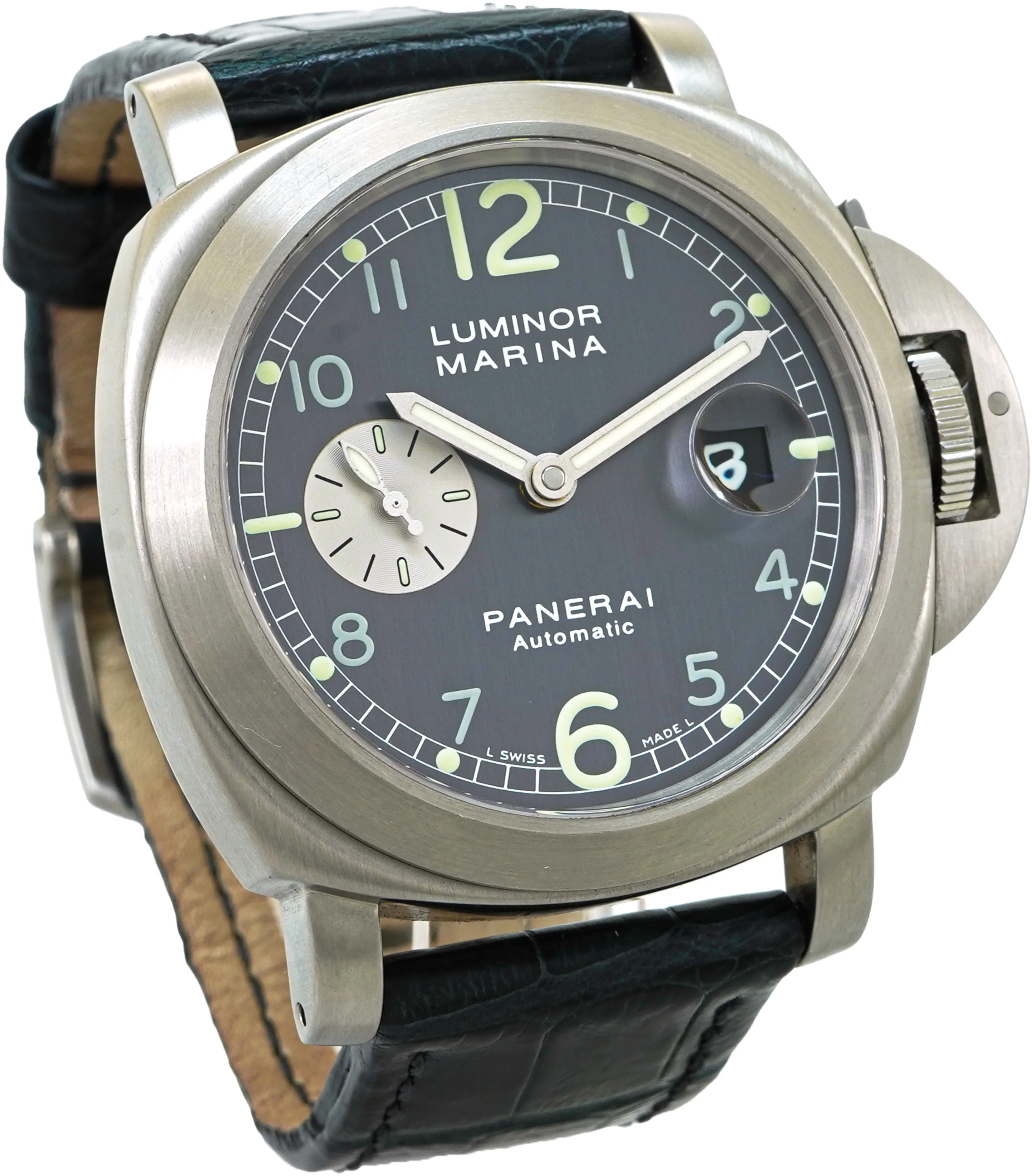 Panerai Luminor PAM 00086 44mm Stainless steel Blue 2