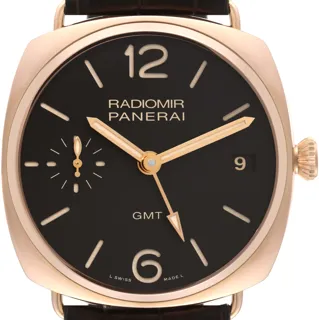 Panerai Radiomir PAM 00421 Red gold Brown