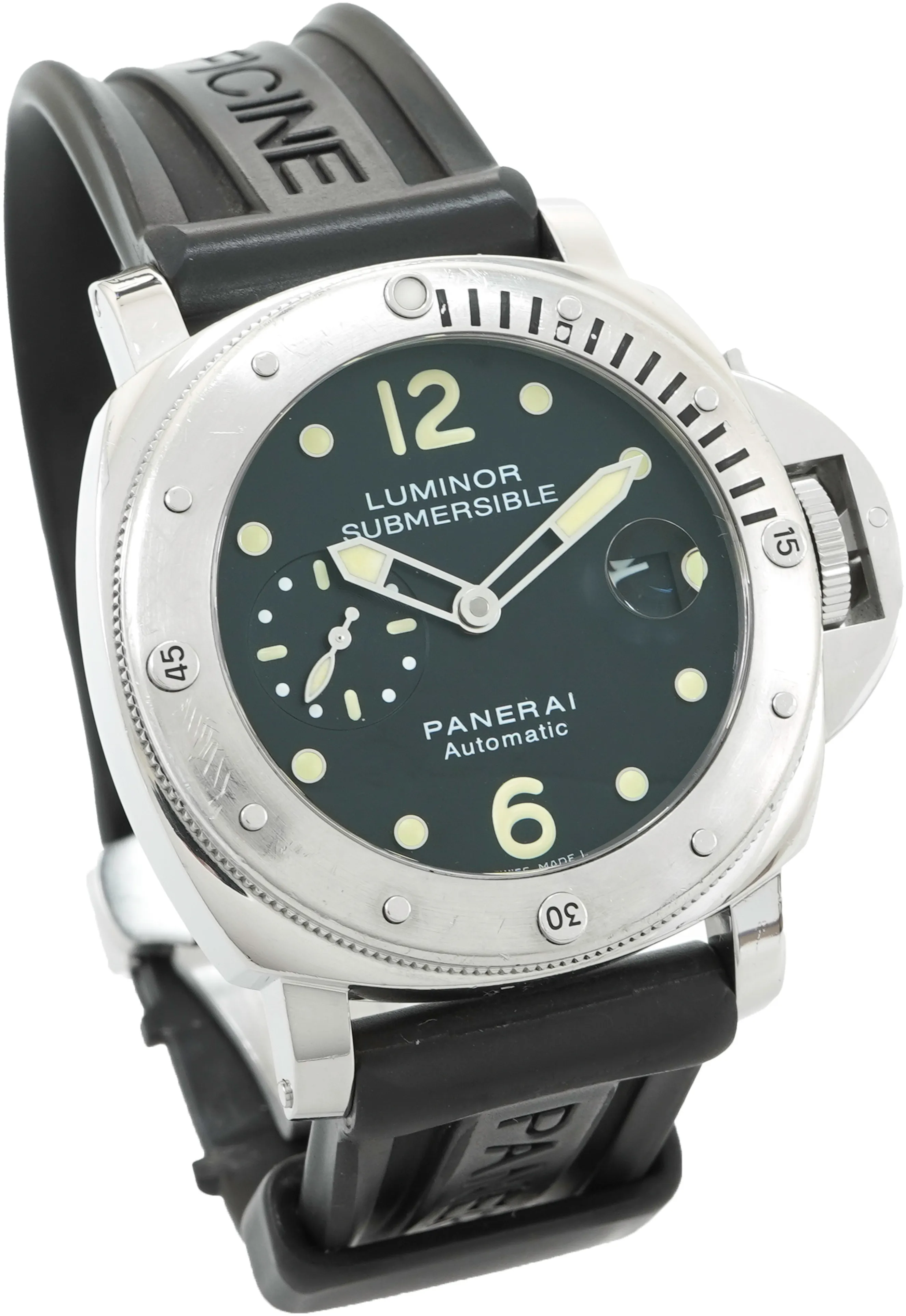 Panerai Submersible PAM 00024 44mm Stainless steel Black 2