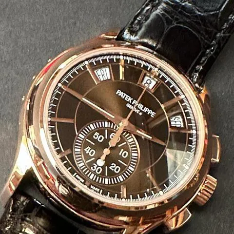 Patek Philippe Annual Calendar Chronograph 5905R-001 42mm Rose gold Brown