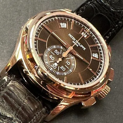 Patek Philippe Annual Calendar Chronograph 5905R-001 42mm Rose gold Brown 2