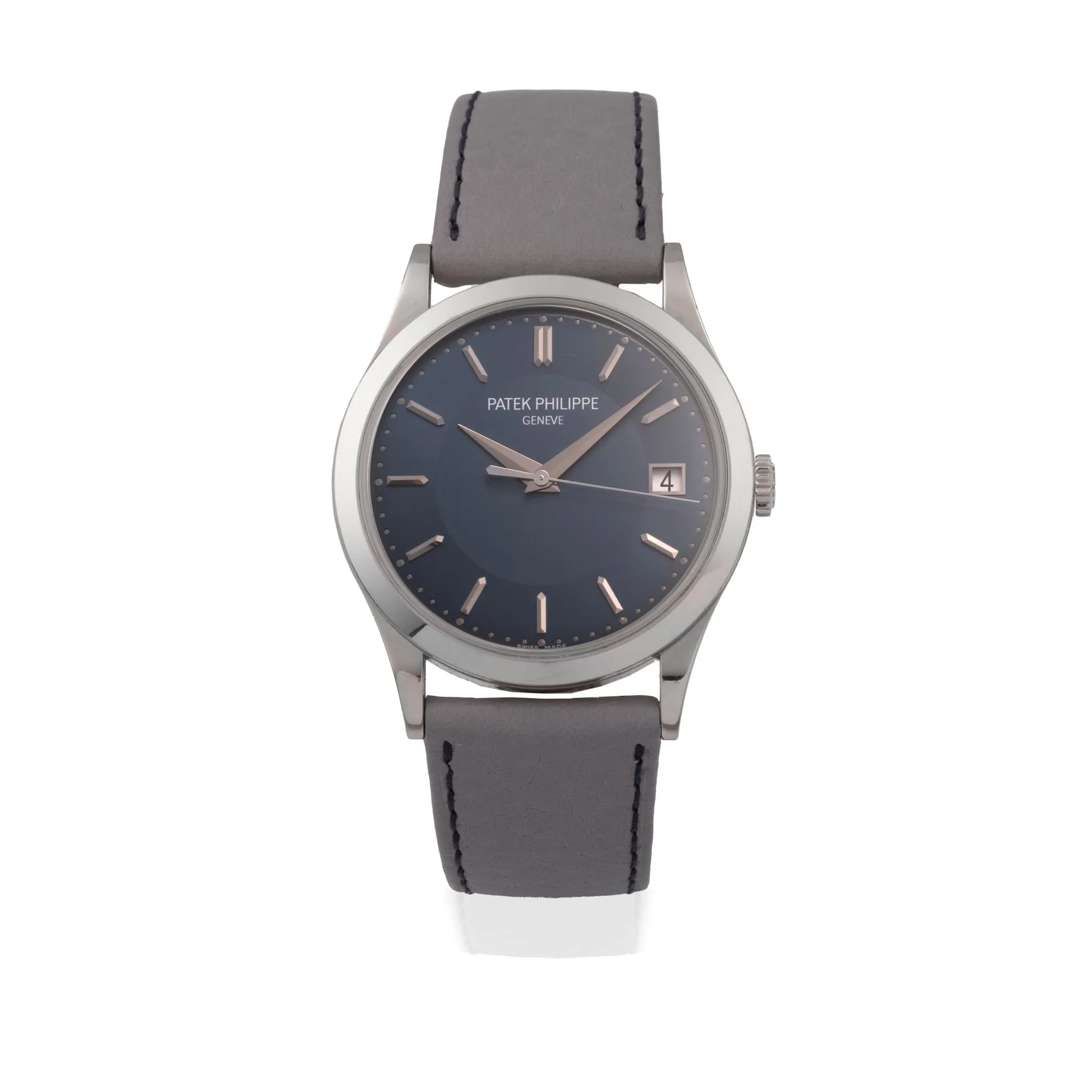 Patek Philippe Calatrava 5296G-013 38mm White gold Blue