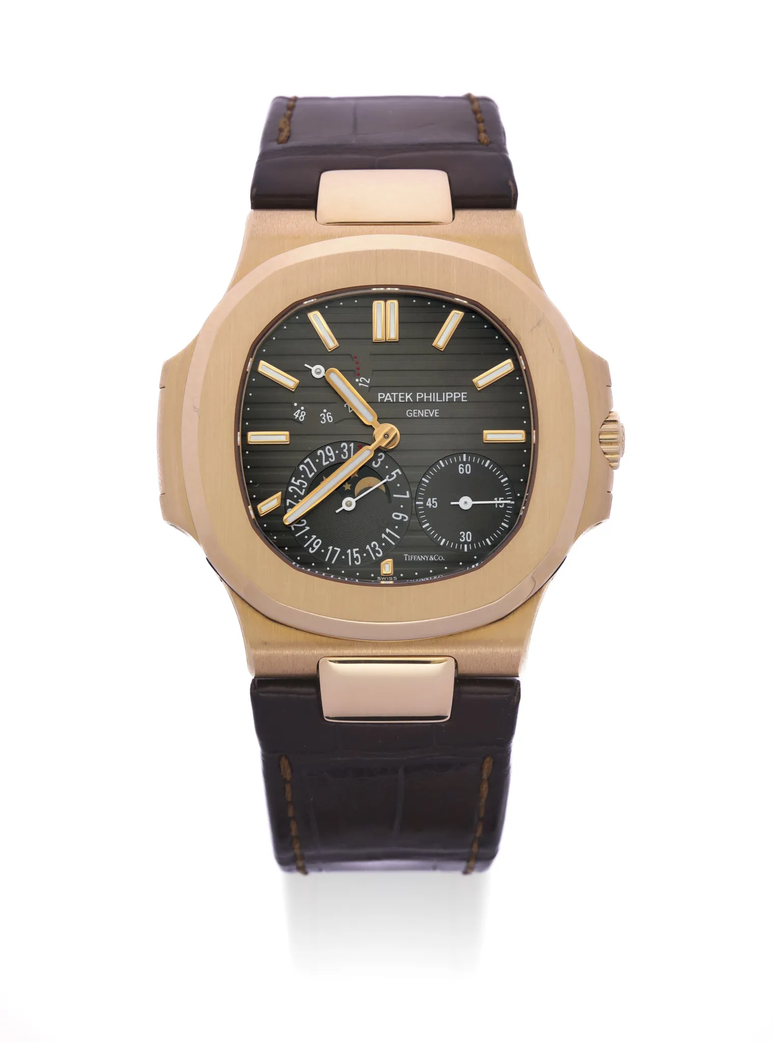 Patek Philippe Nautilus 5712R-001 40mm Rose gold Brown