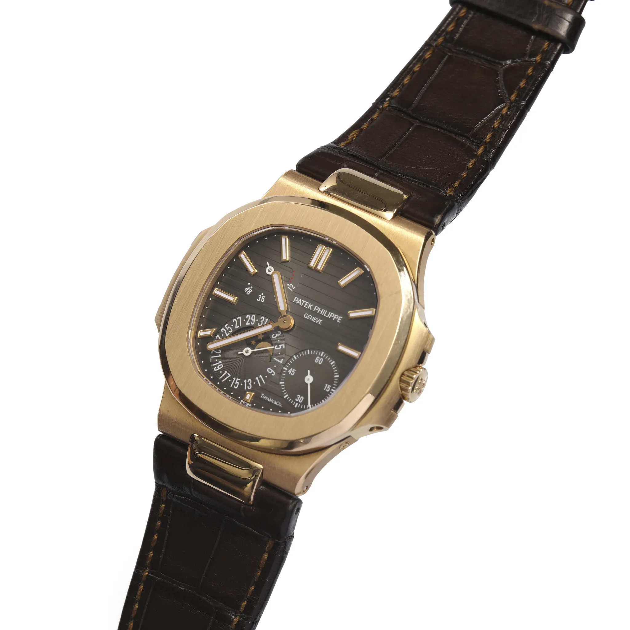 Patek Philippe Nautilus 5712R-001 40mm Rose gold Brown 1