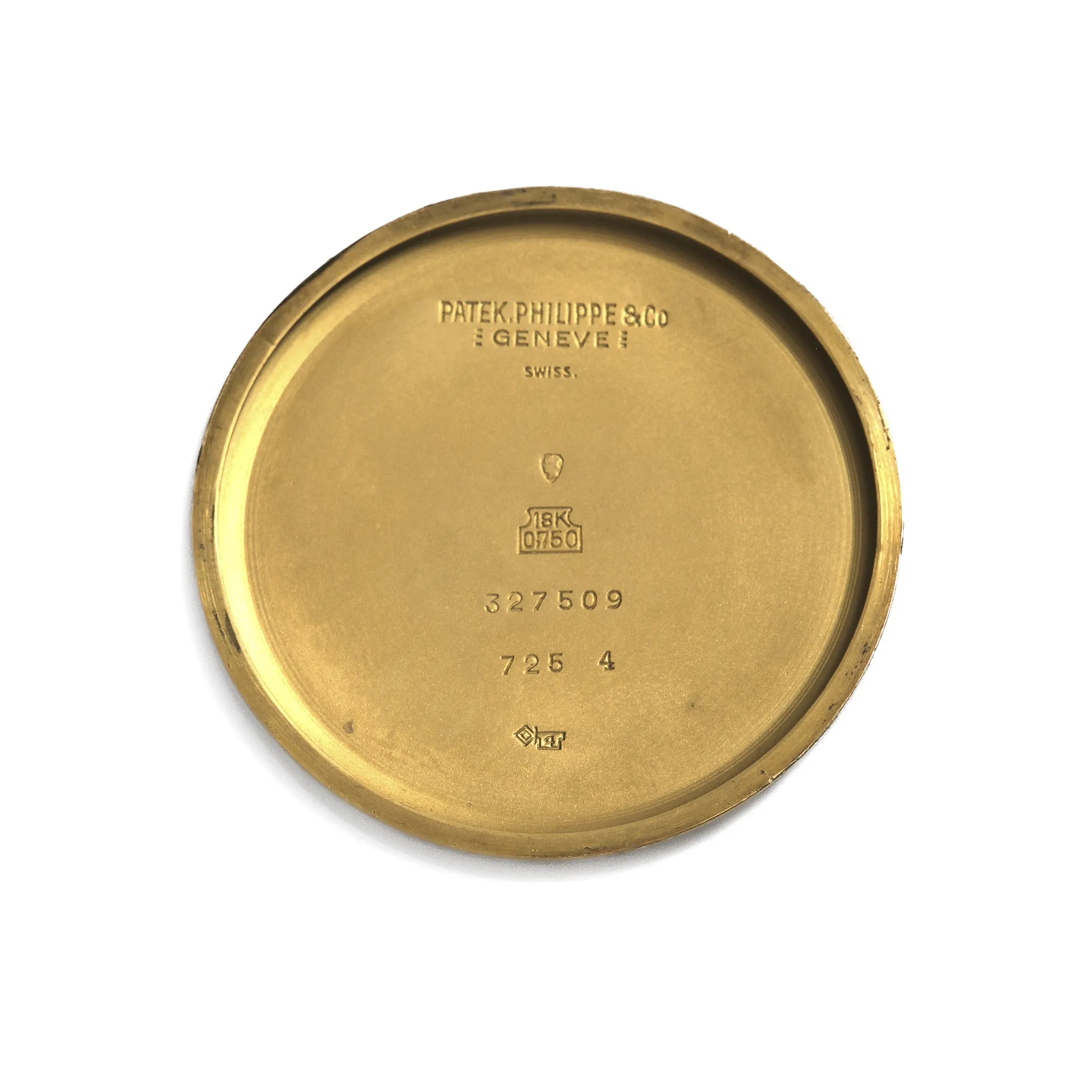 Patek Philippe Perpetual Calendar 725/4 46mm Yellow gold Silver 2