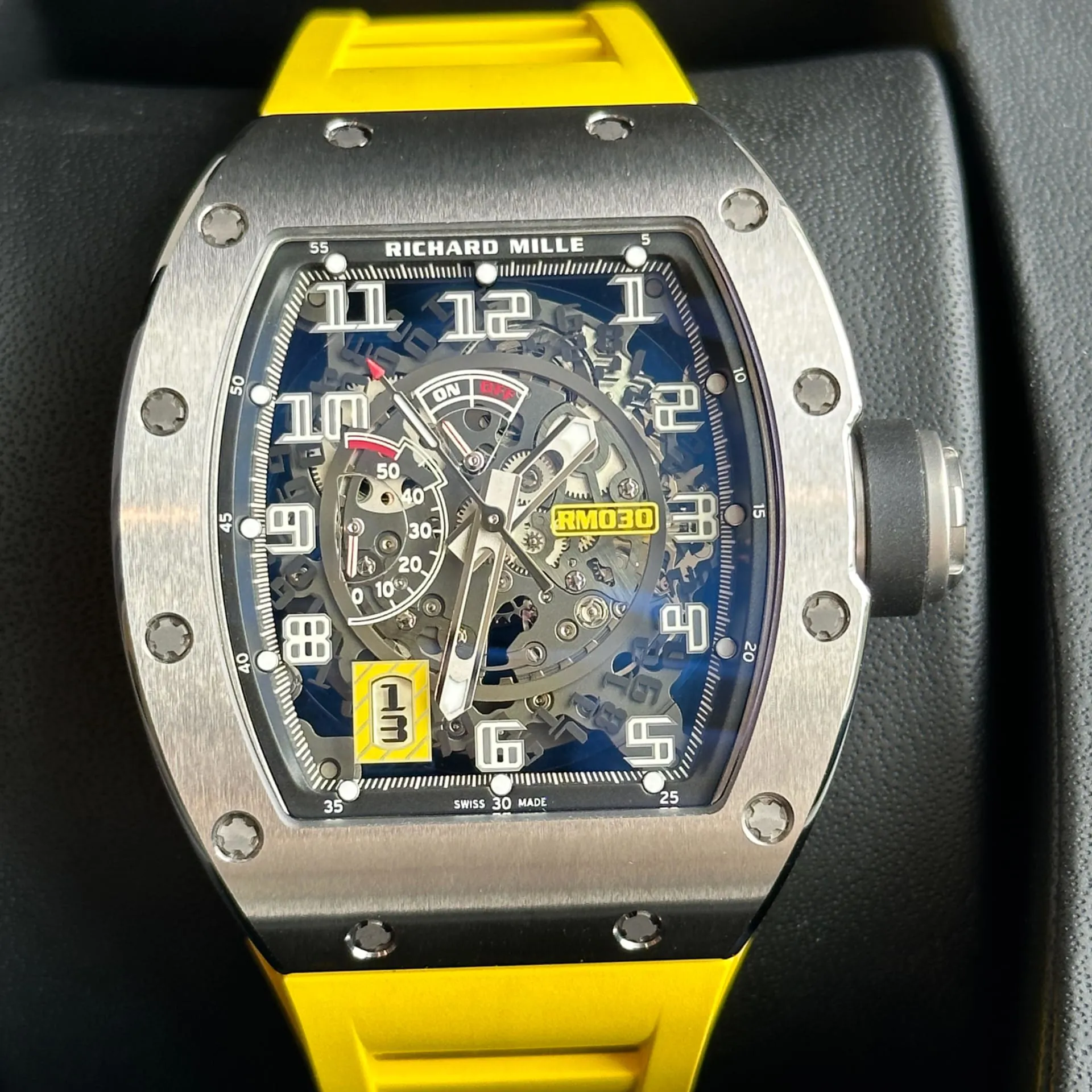 Richard Mille RM 030 RM 030 50mm Titanium Skeletonized 1