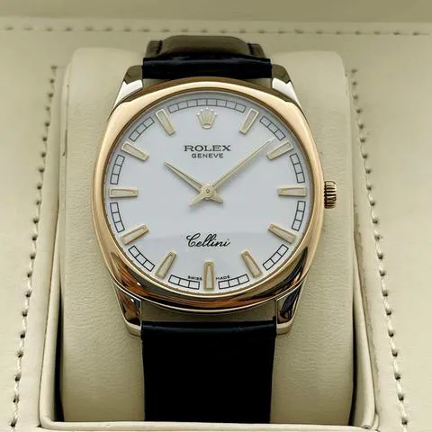 Rolex Cellini Danaos 4243 38mm White gold White