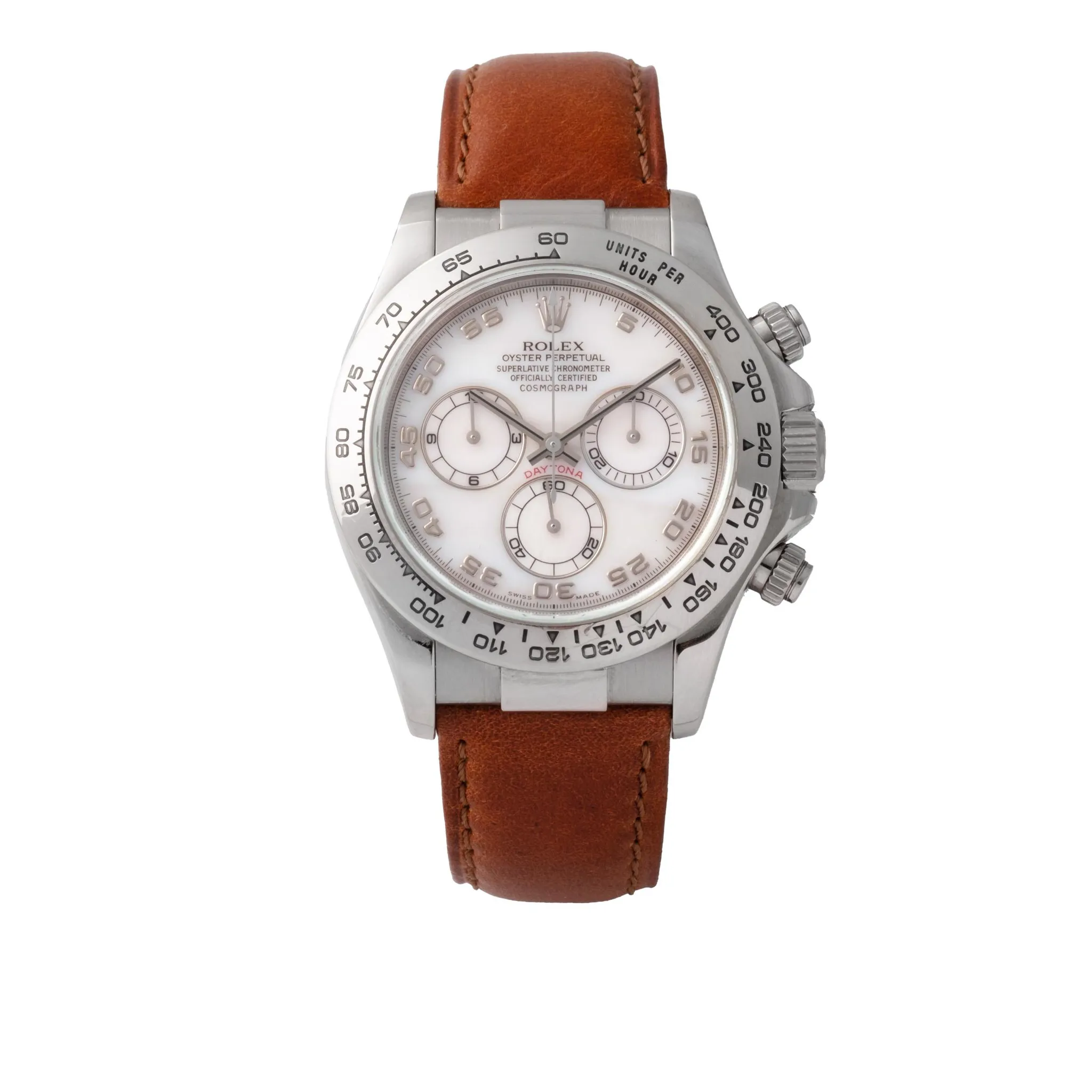Rolex Daytona 116519 40mm White gold Mother-of-pearl