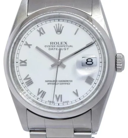 Rolex Datejust 36 16200 36mm Stainless steel White 8