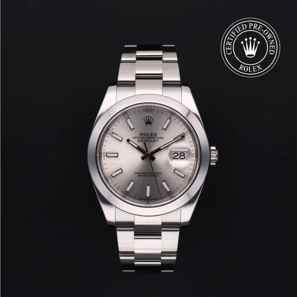 Rolex Datejust 41 126300 41mm Oystersteel Silver