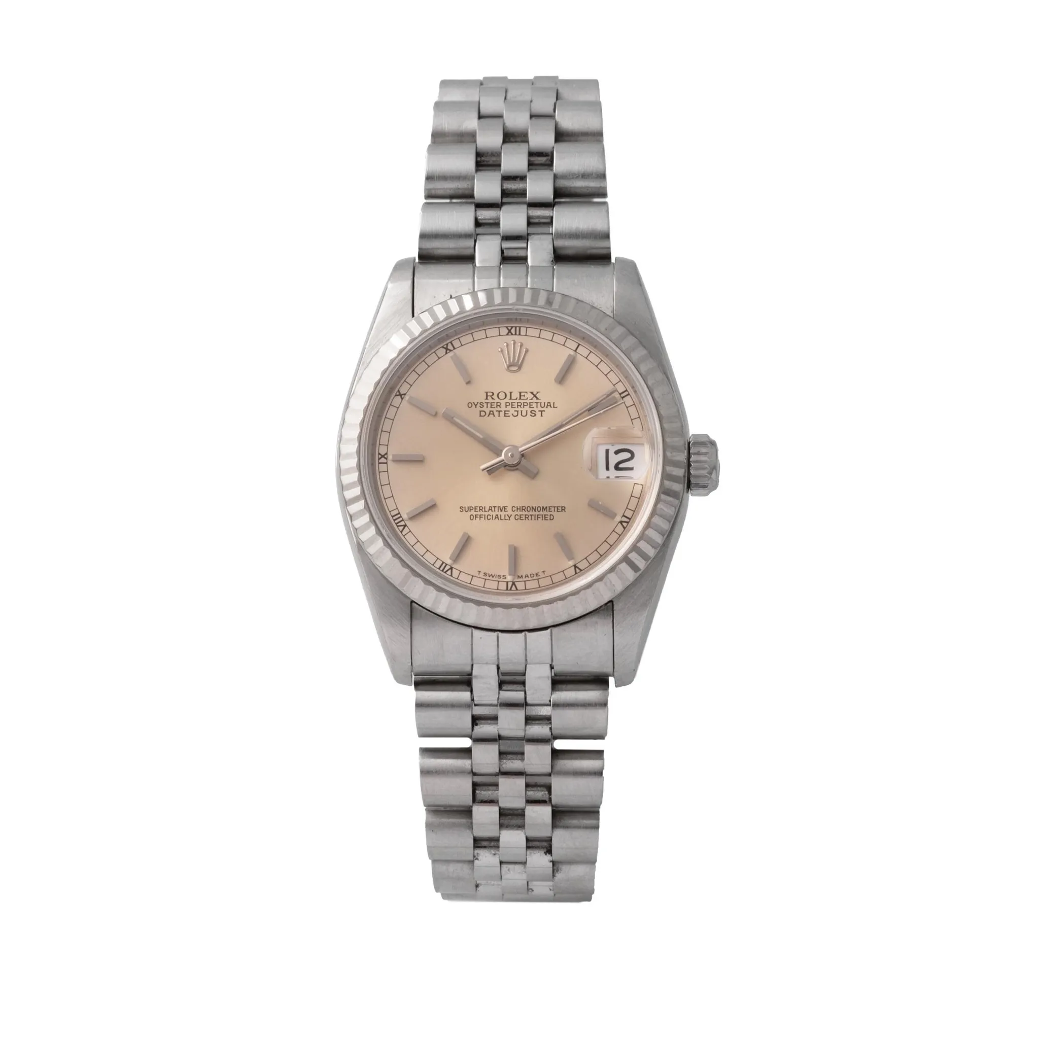 Rolex Datejust 31 68274 31mm White gold and stainless steel Silver