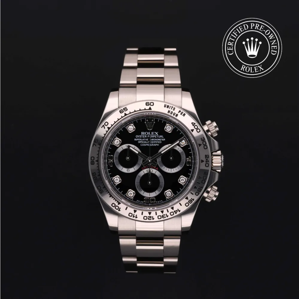 Rolex Daytona 116509 40mm White gold Black