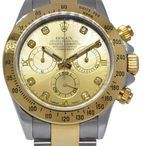 Rolex Daytona 116523 40mm Stainless steel Champagne