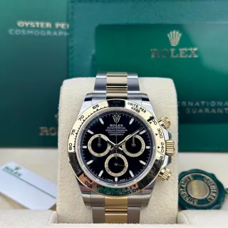 Rolex Daytona 126503-0003 Yellow gold and Oystersteel Black