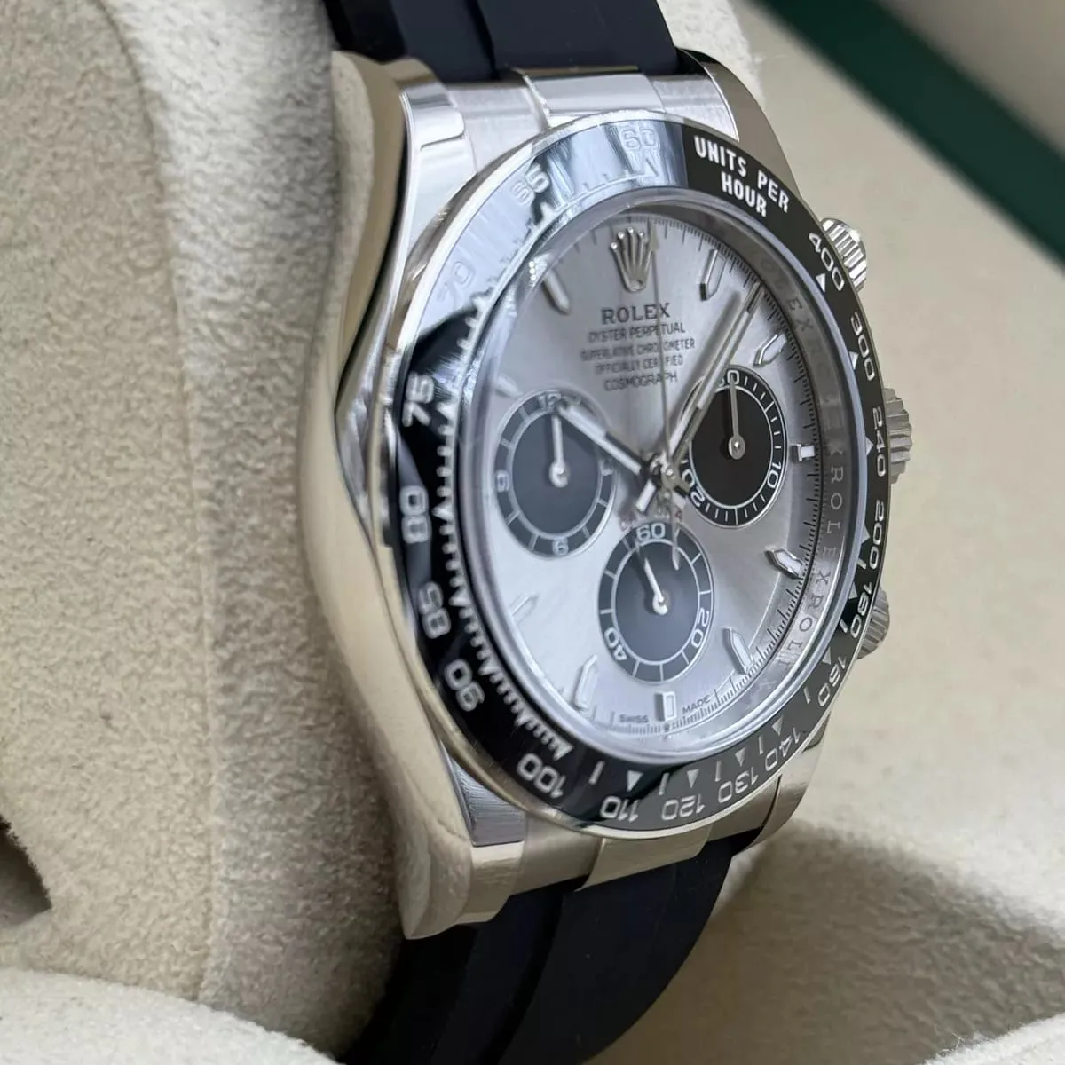 Rolex Daytona 126519LN-0006 40mm 18k white gold Silver 2