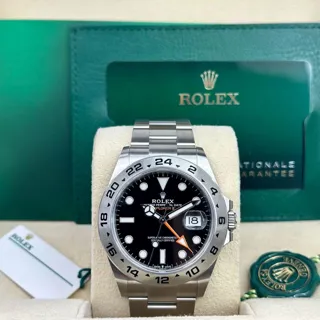 Rolex Explorer II 226570-0002 Stainless steel Black