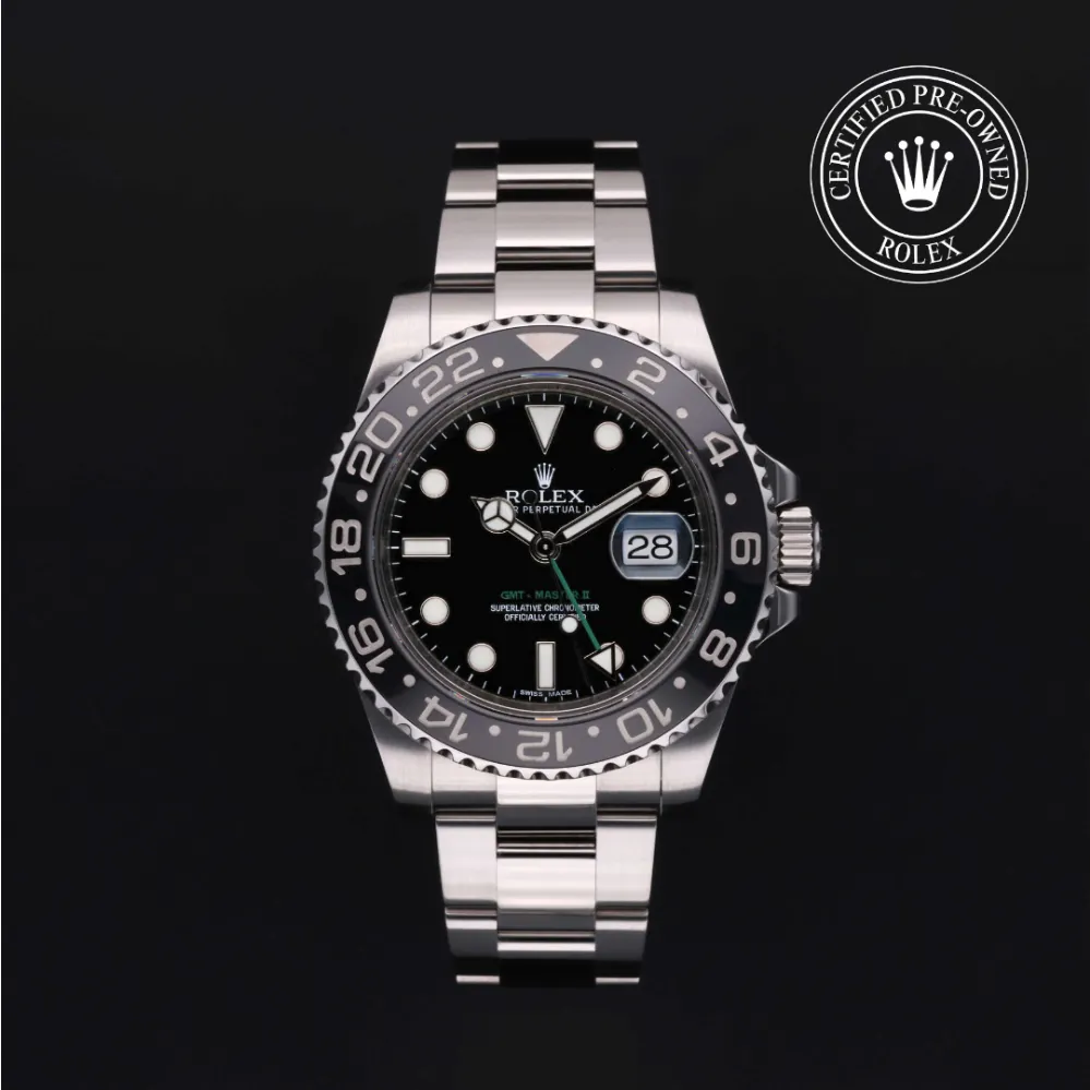 Rolex GMT-Master II 116710LN 40mm Oystersteel Black