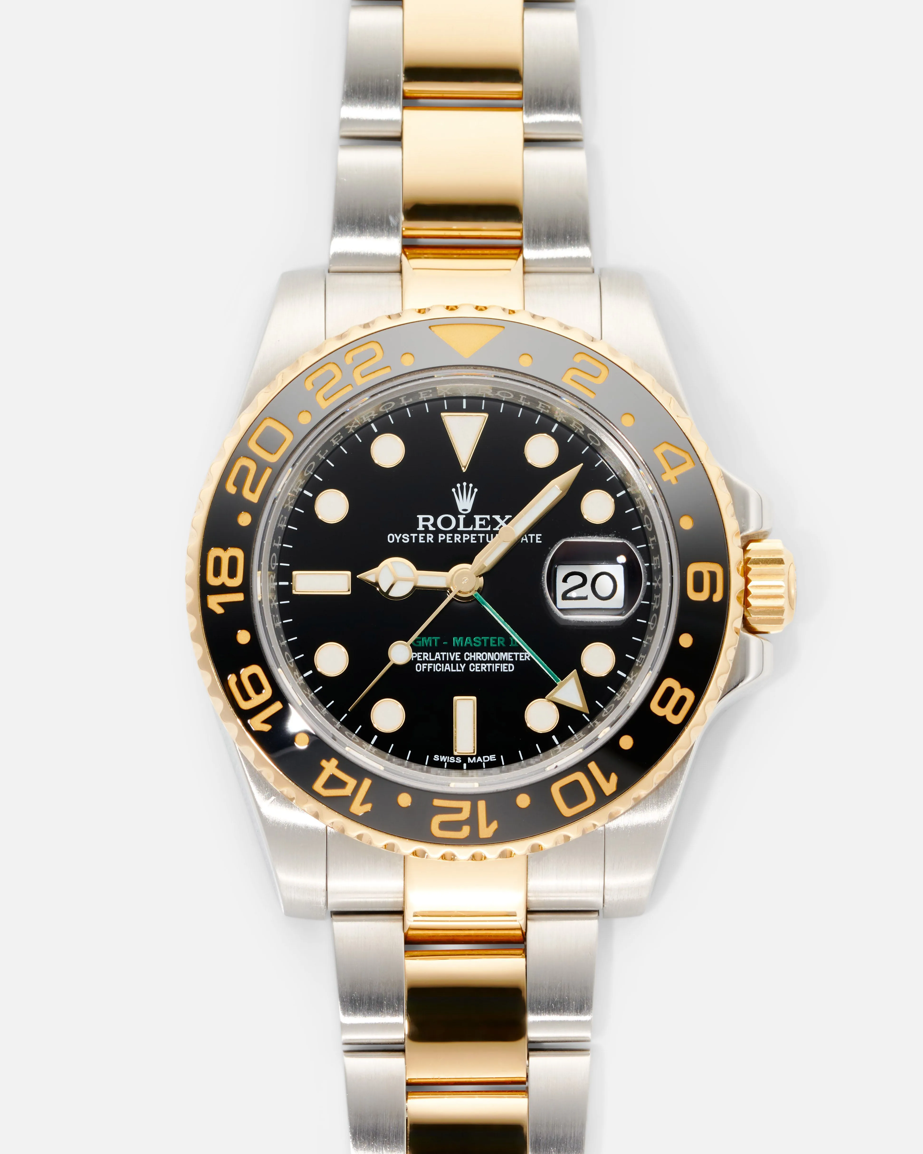 Rolex GMT-Master II 116713LN-0001 40mm Yellow gold and stainless steel