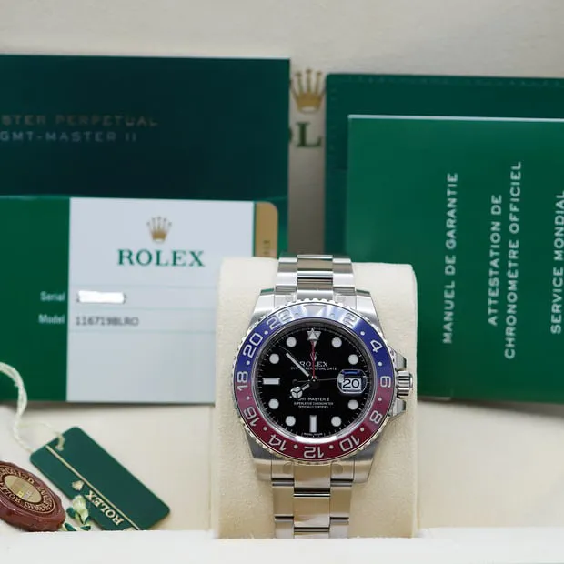 Rolex GMT-Master II 116719BLRO-0001 40mm White gold Black 5